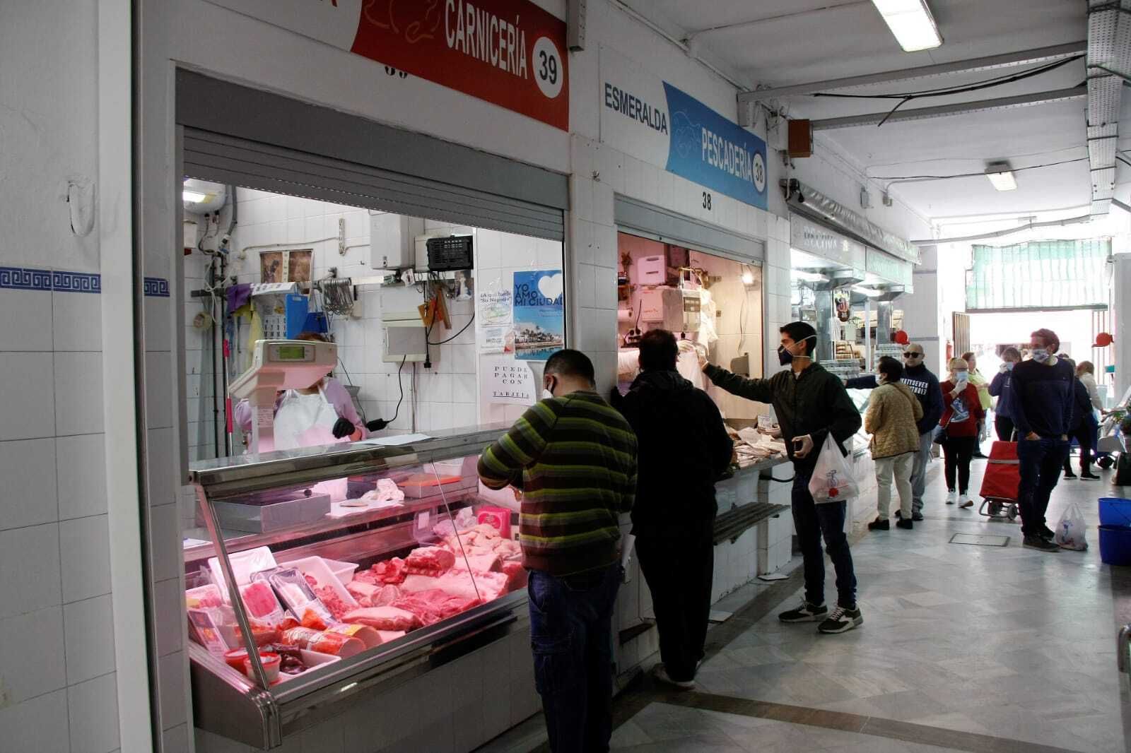 Una imagen de la Plaza de Abastos.