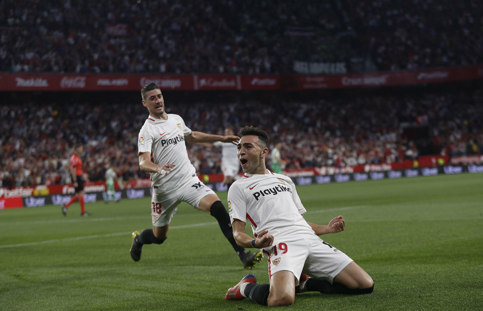 Las imágenes del derbi Sevilla-Betis