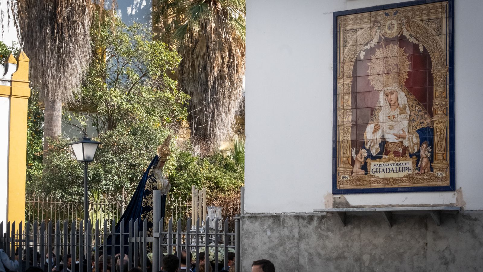 El rosario de la Virgen de Guadalupe de Las Aguas, en imágenes