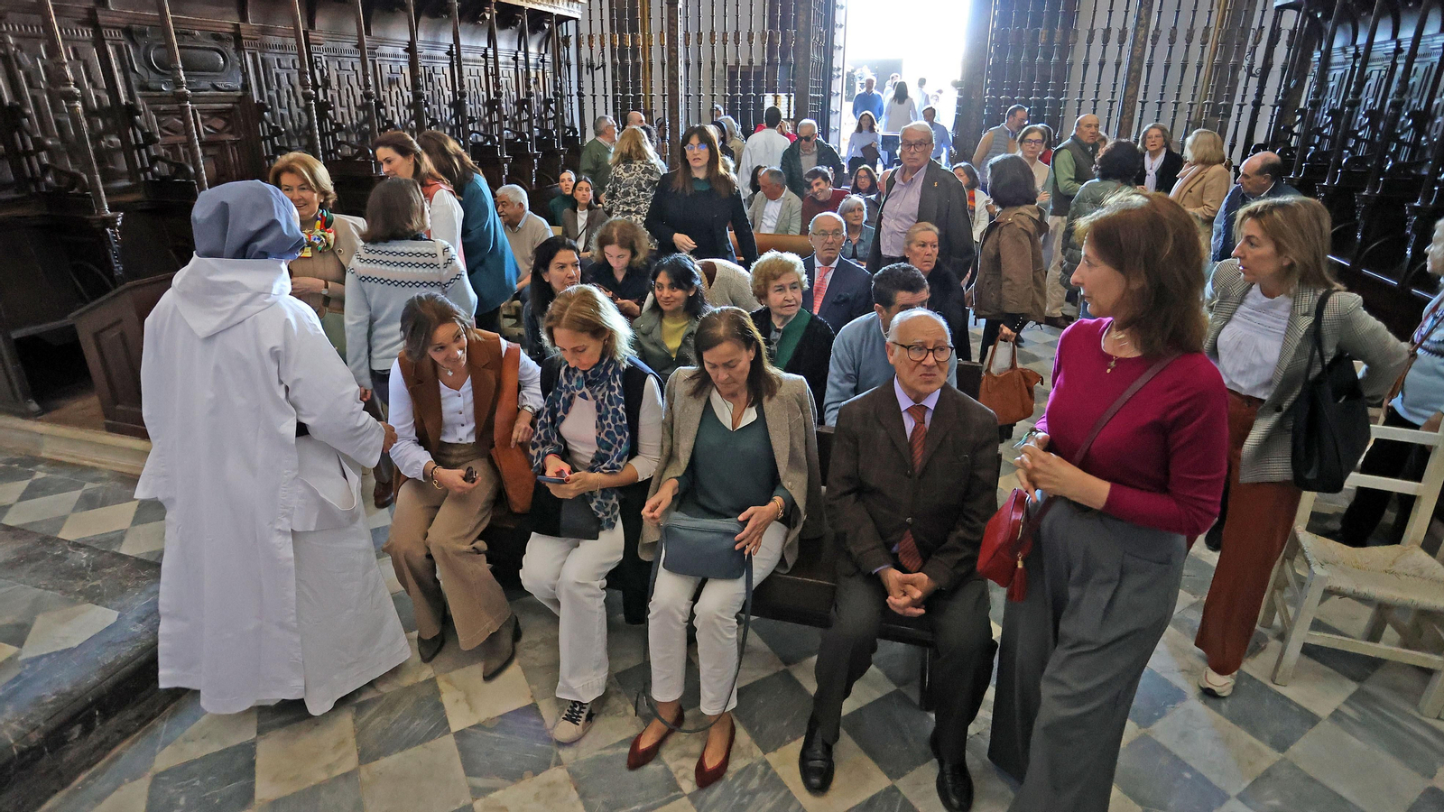 Misa de despedida en la Cartuja de Jerez a las hermanas de Belén