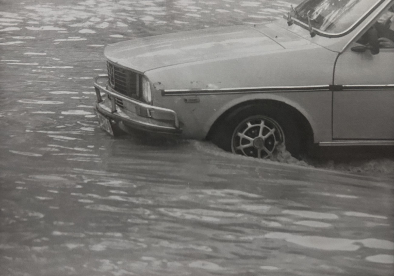 Efectos del temporal e inundaciones de enero de 1996 en Huelva.