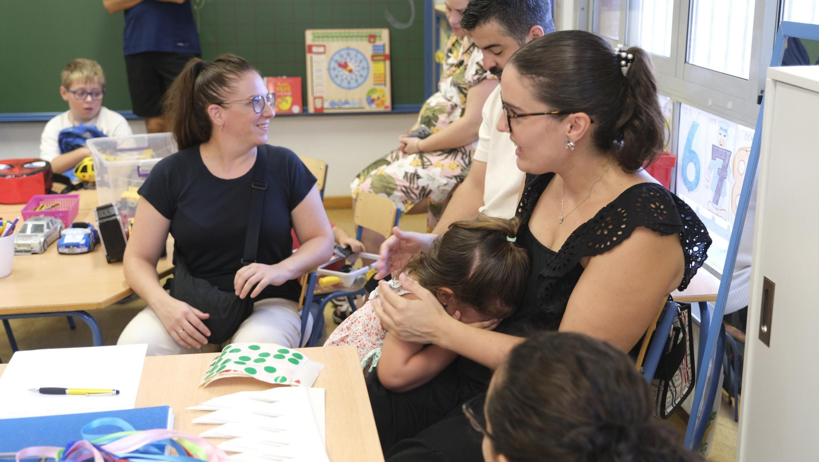 El curso escolar empieza en el Colegio Ginés Morata de Almería, en imágenes