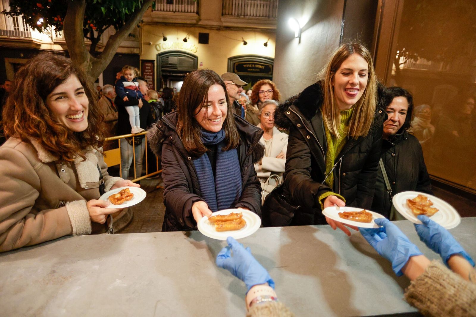 Una imagen de una Pestiñada en la plaza de San Francisco.