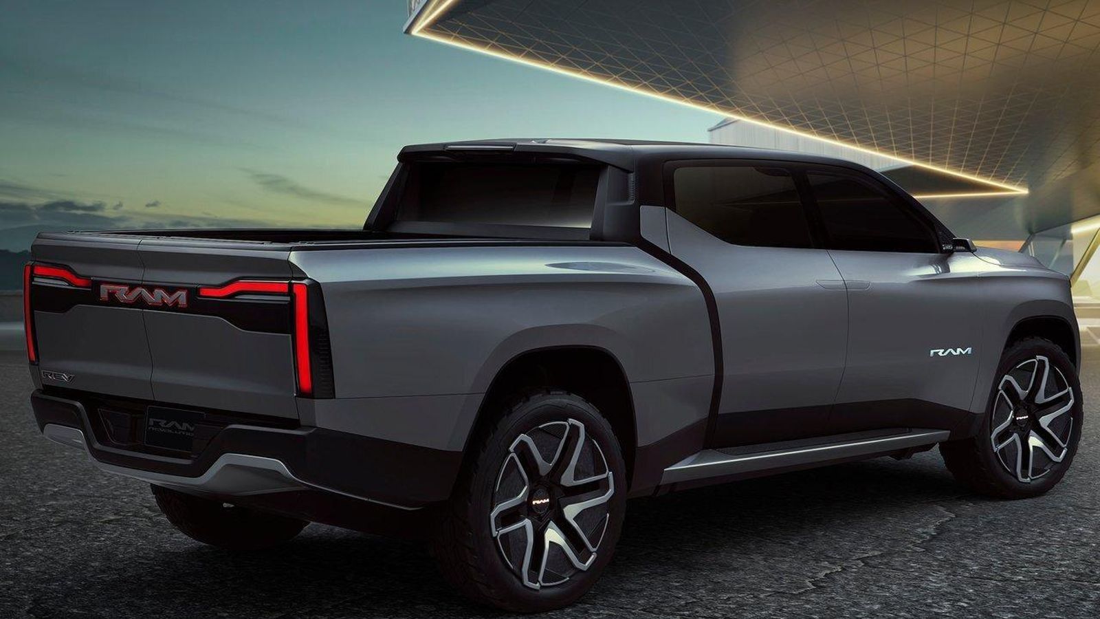 En 2024 RAM, una de las marca norteamericanas de Stellantis junto con Jeep, Chrysler o Dodge, tendrá un modelo de producción que se asemejará mucho a este concept-car.