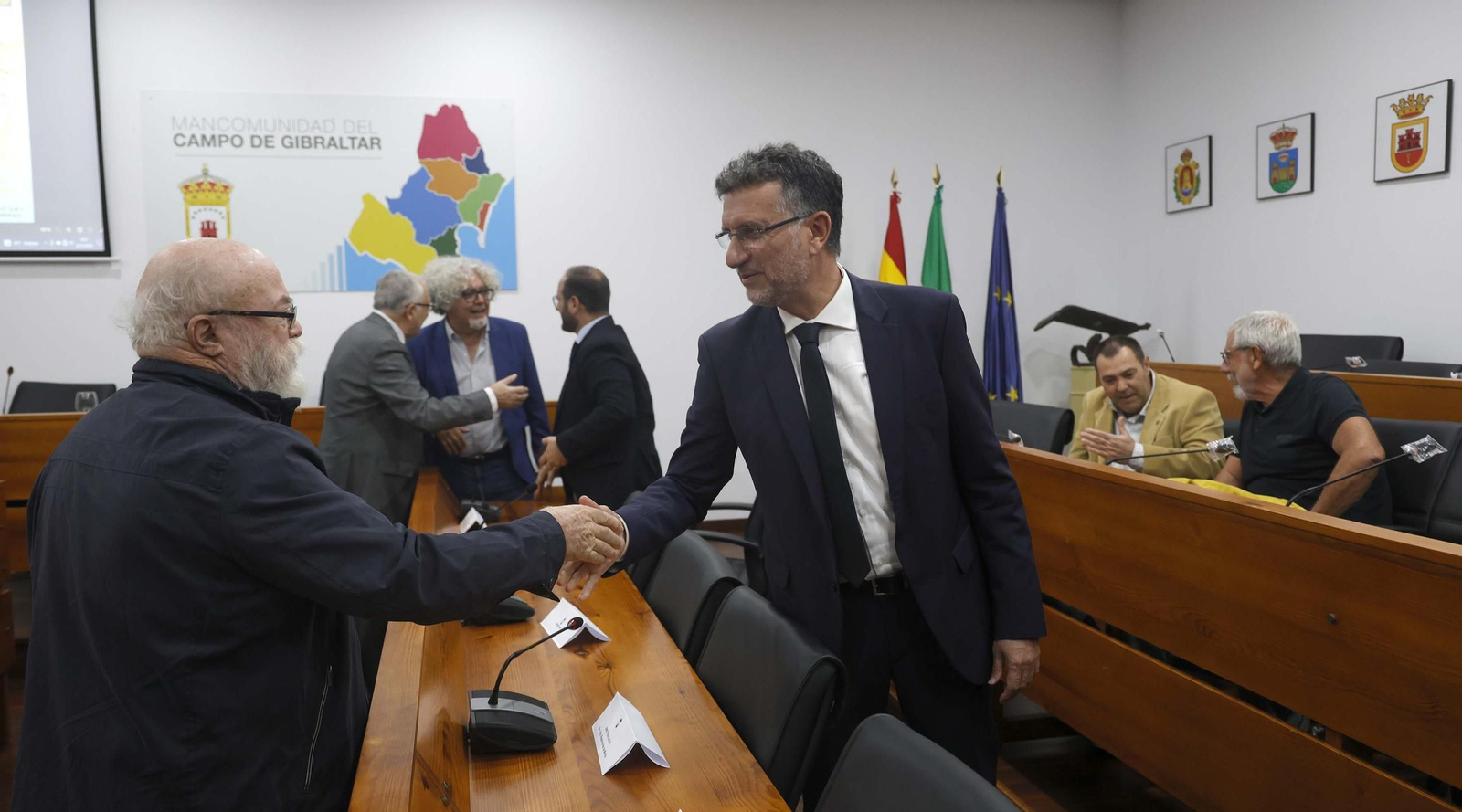 Las fotos del homenaje a Antonio Torremocha en la Mancomunidad