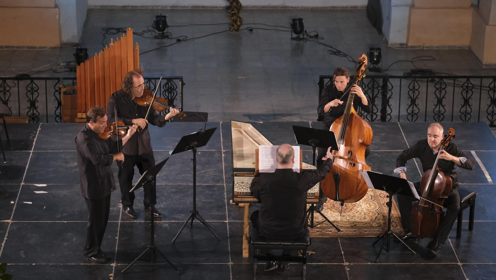 El concierto de Al Ayre Español en el Festival de Vélez Blanco, en imágenes
