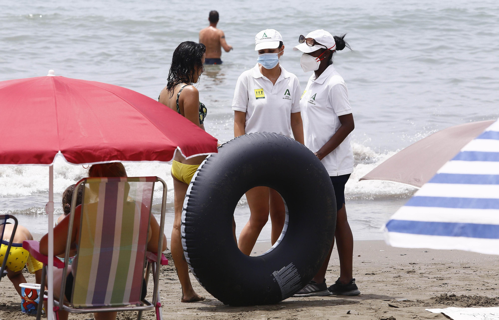 La playa de Pedregalejo.