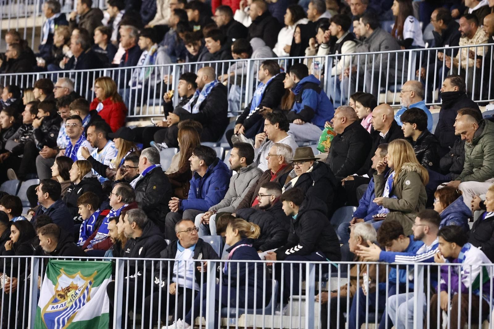 Búscate en las gradas de La Rosaleda en el Málaga CF-Mirandés