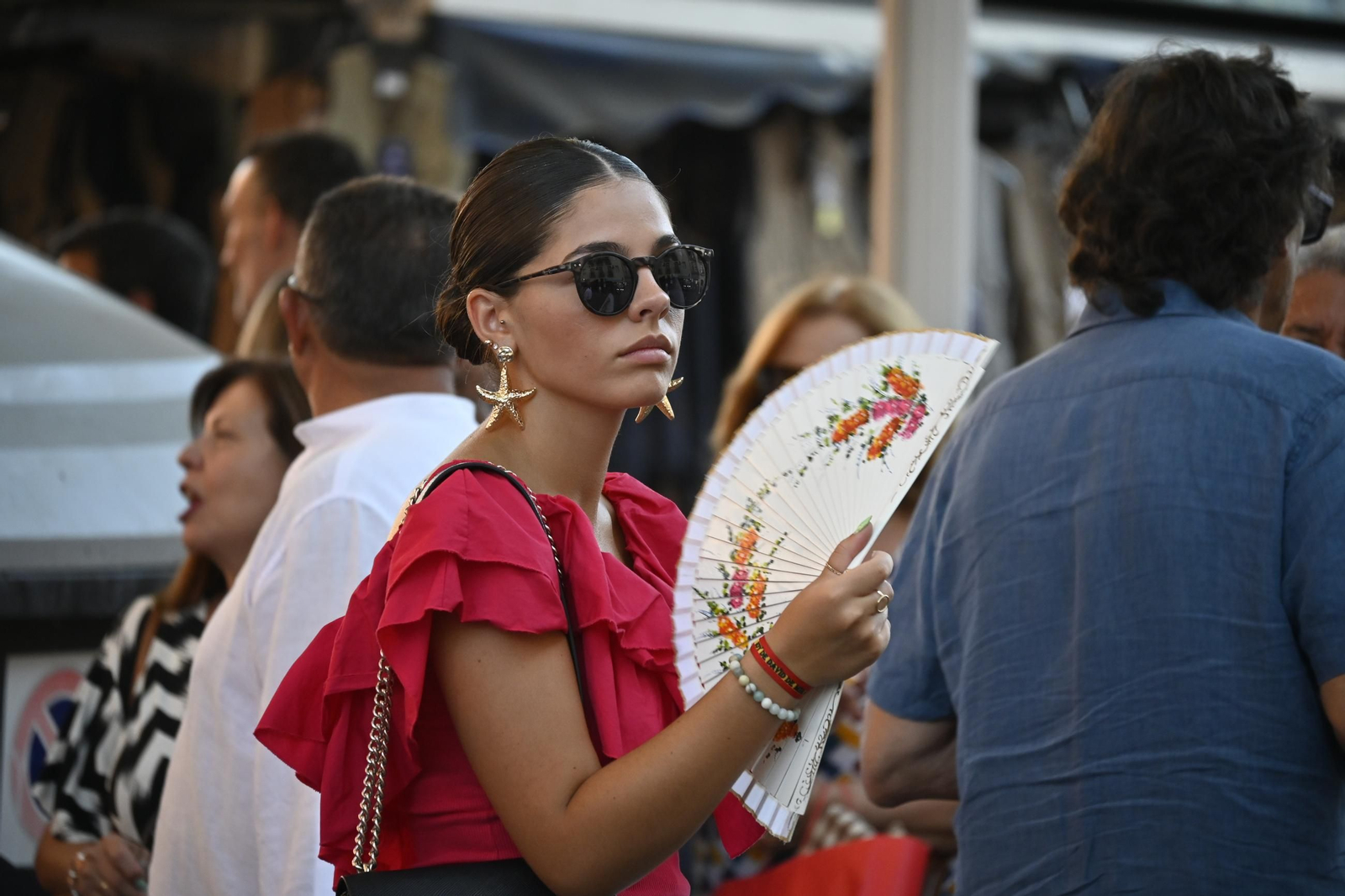 Imágenes de ambiente en el tercer día de toros en Huelva