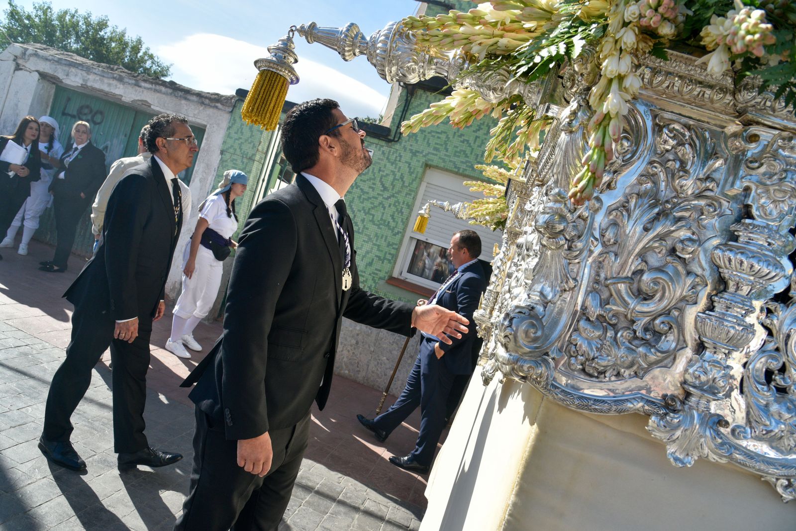 Procesión de la Virgen de La Salud en La Li´nea