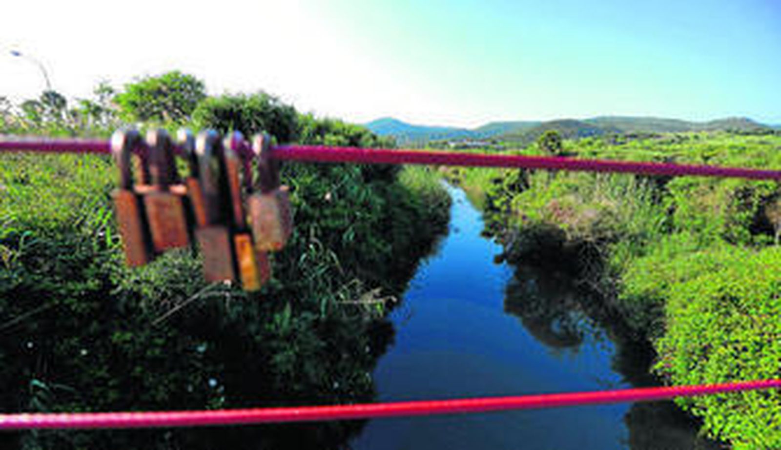 Instantánea del río Pícaro tomada el pasado jueves.