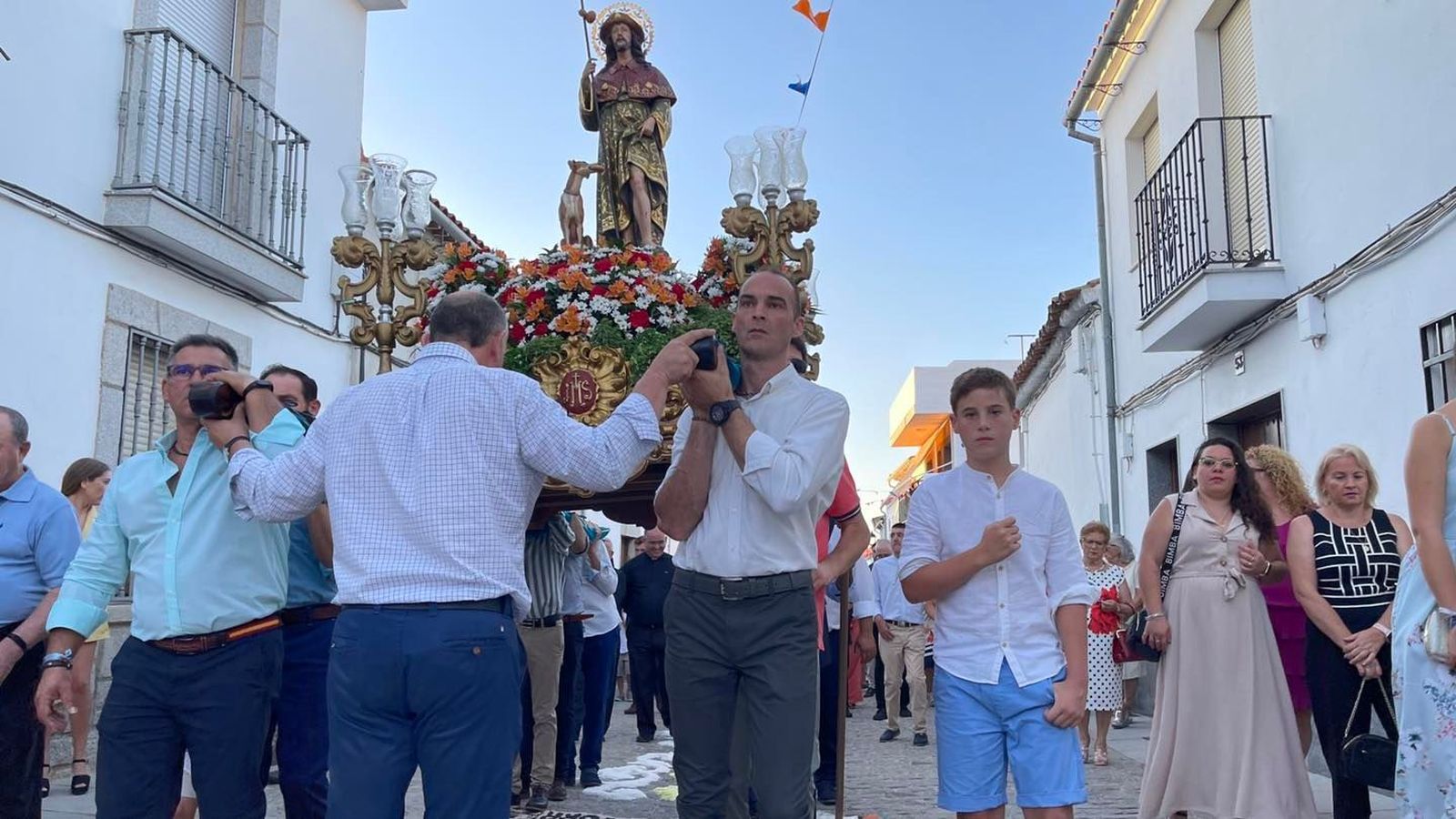 Las mejores imágenes de la celebración de San Roque en Dos Torres