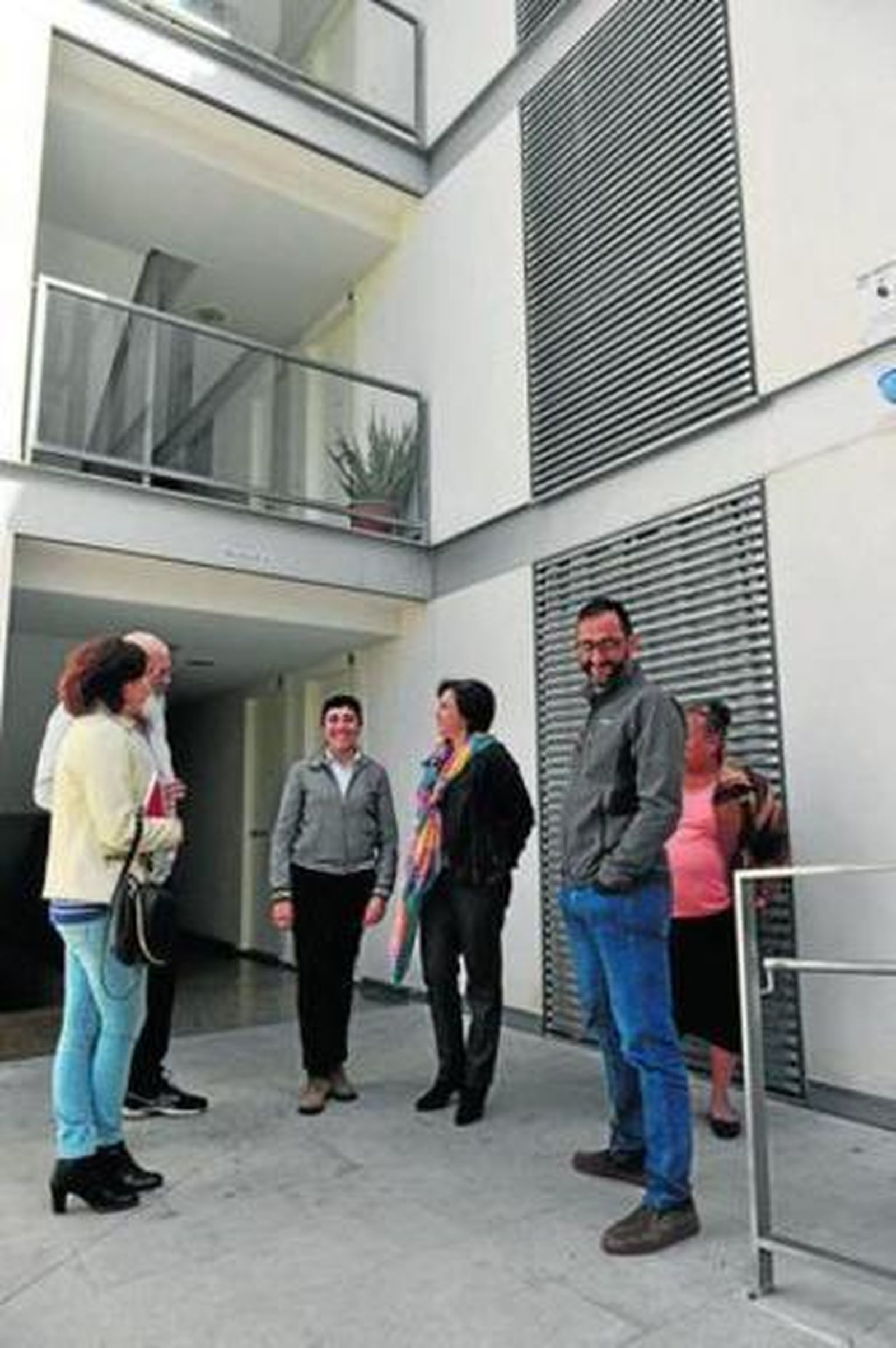 La promoción de viviendas está formada por tres bloques.