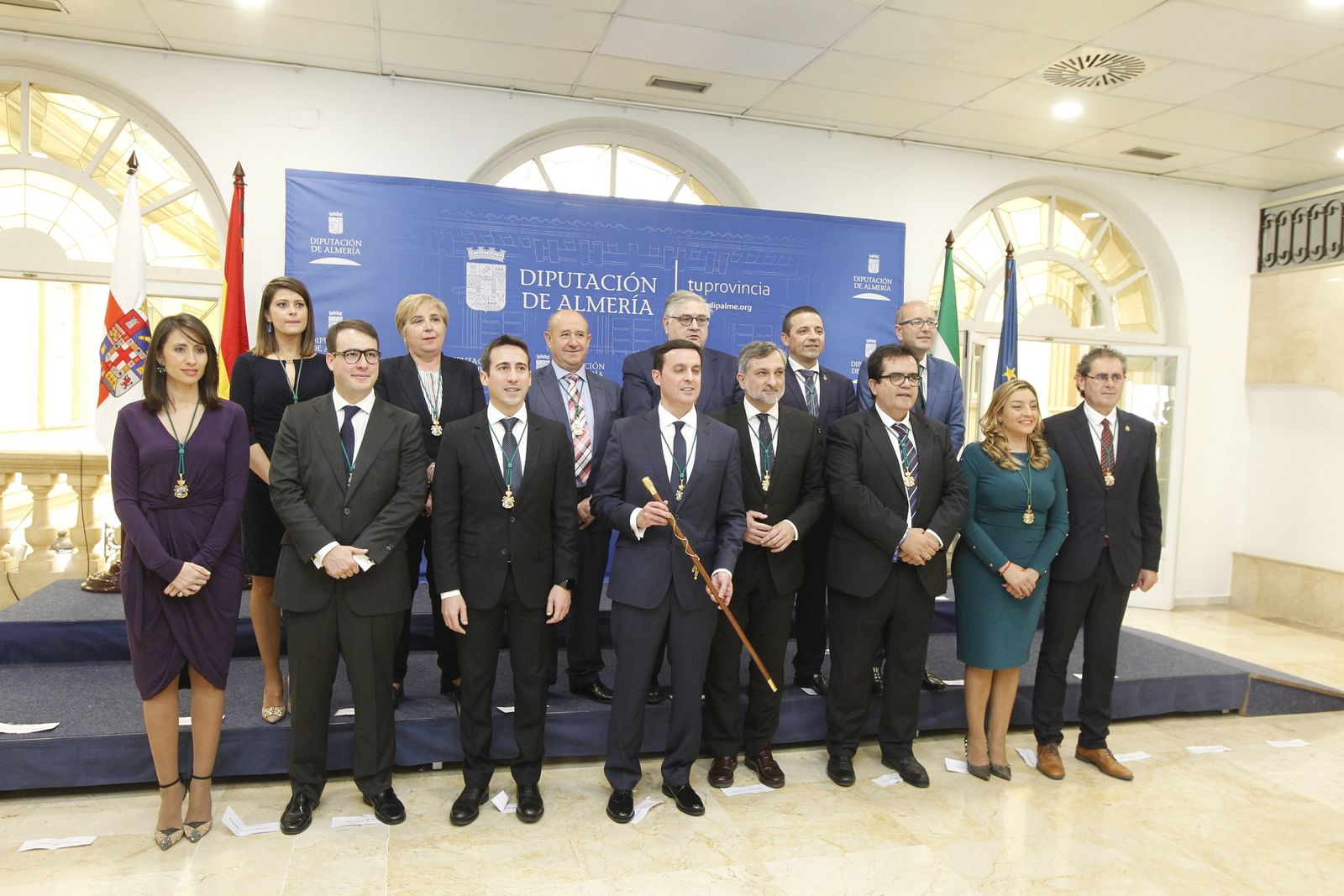 La investidura del nuevo presidente de la Diputación de Almería