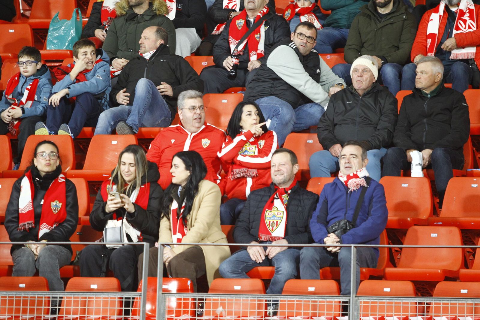 Las imágenes del partido U.D. Almería - F.C. Andorra