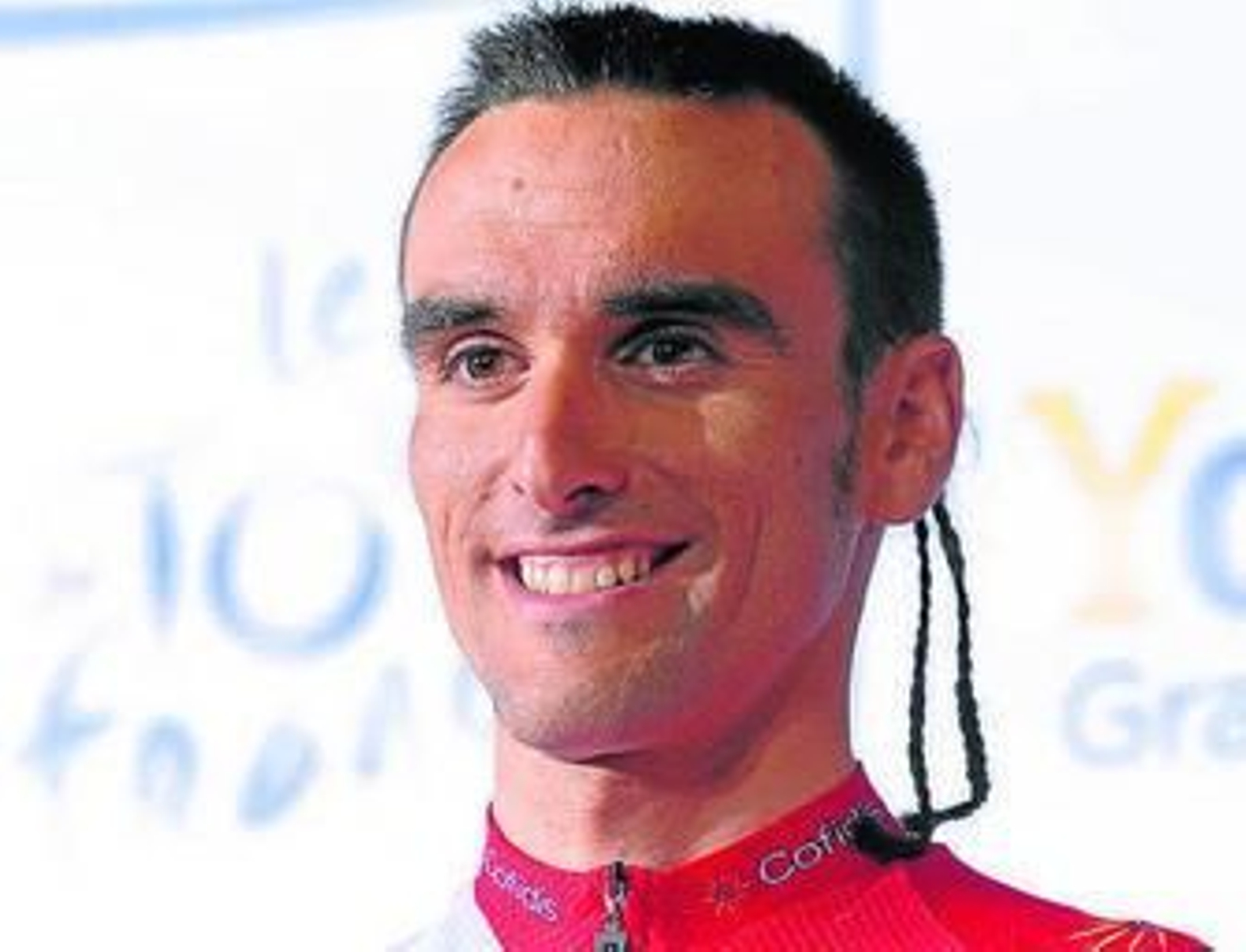 El malagueño, durante la presentación del Tour.