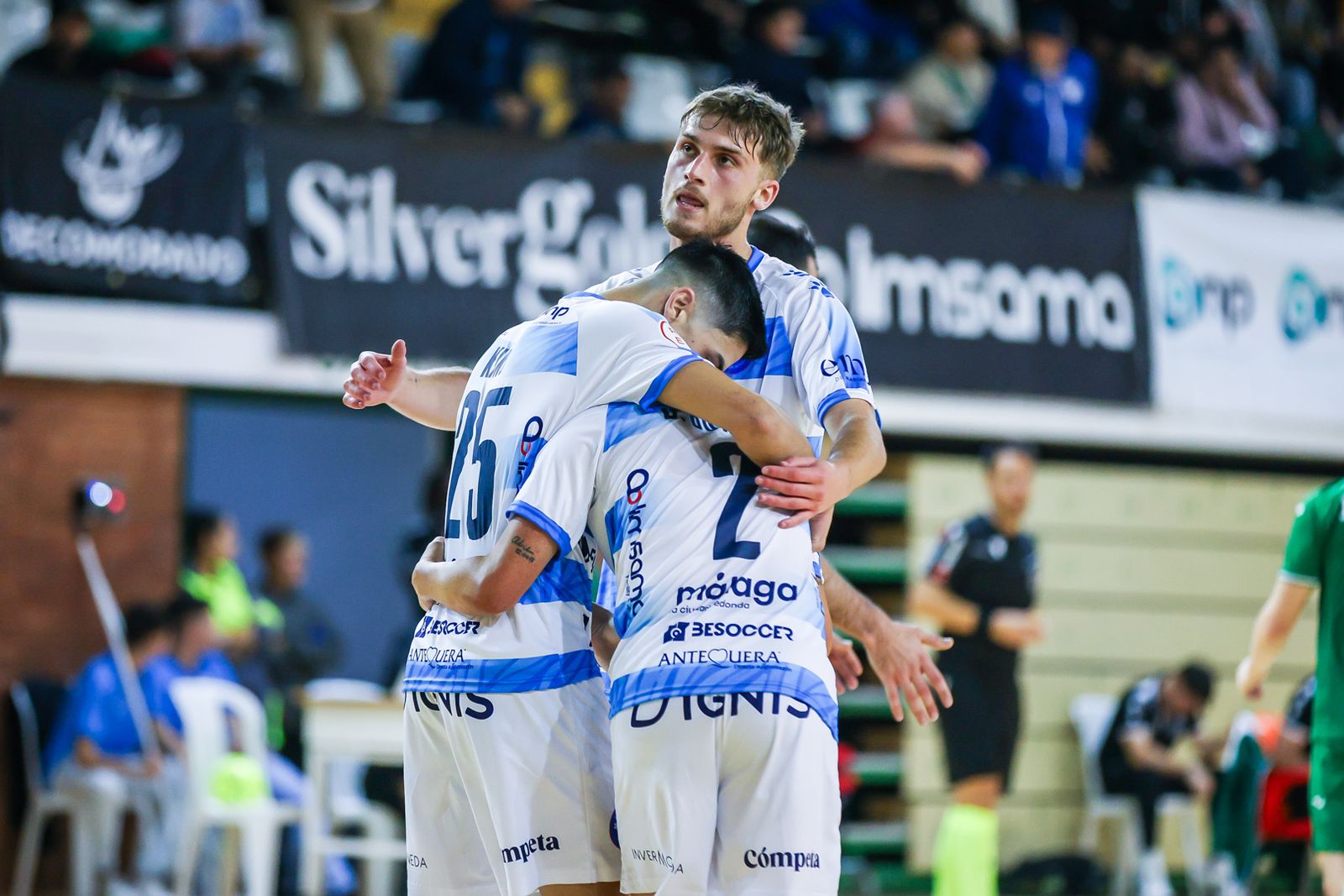 El Málaga Ciudad Redonda cae con buena imagen ante el gigante Movistar Inter (3-6)