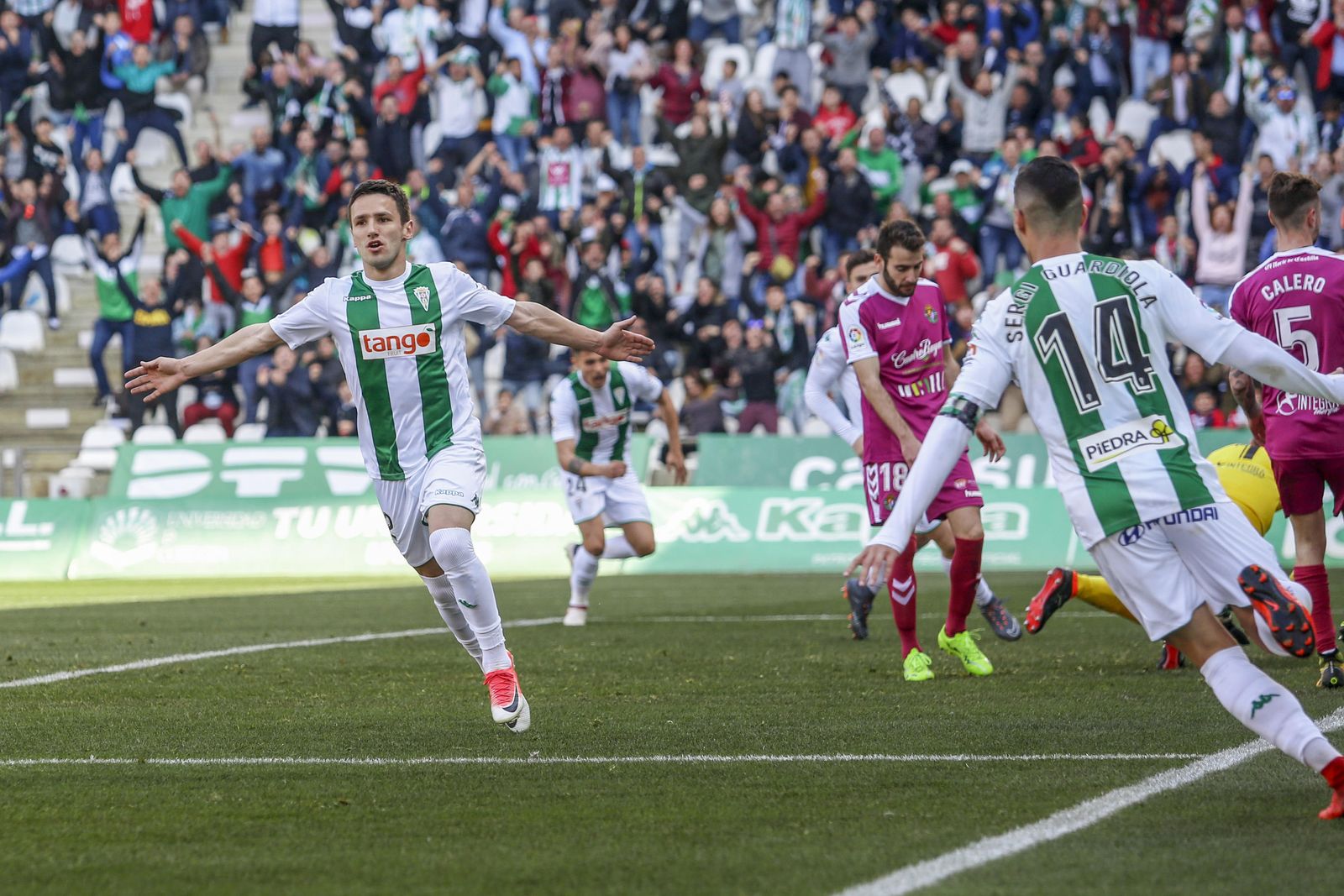 Las imágenes del Córdoba-Valladolid