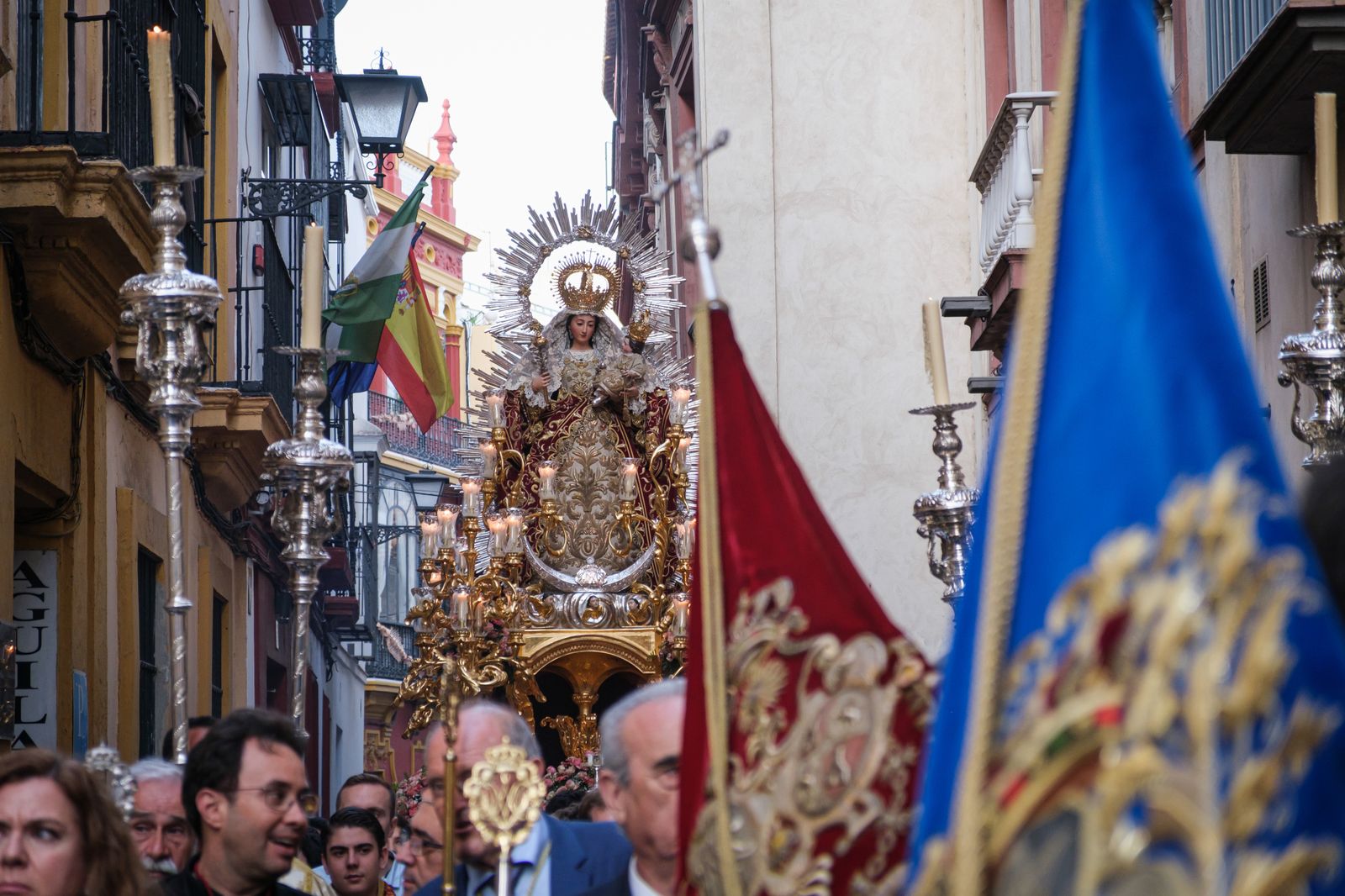 Las mejores imágenes de la procesión de la Virgen de la Alegría