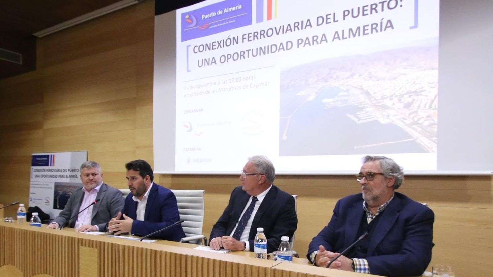 Magec Montesdeoca, director corporativo de Puertos del Estado, participó en la inauguración
