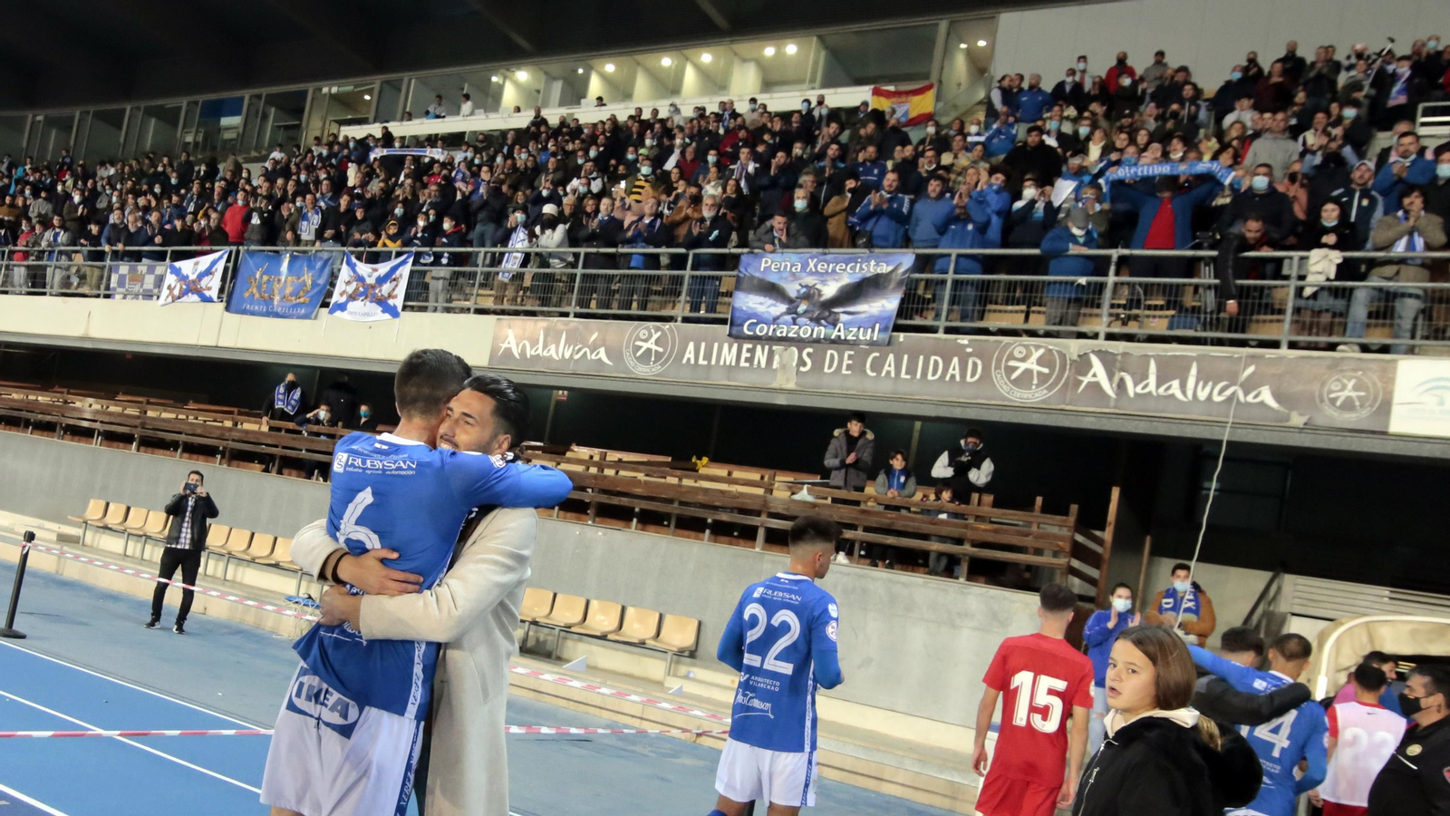 Imágenes del Xerez CD y Sevilla C en Chapin