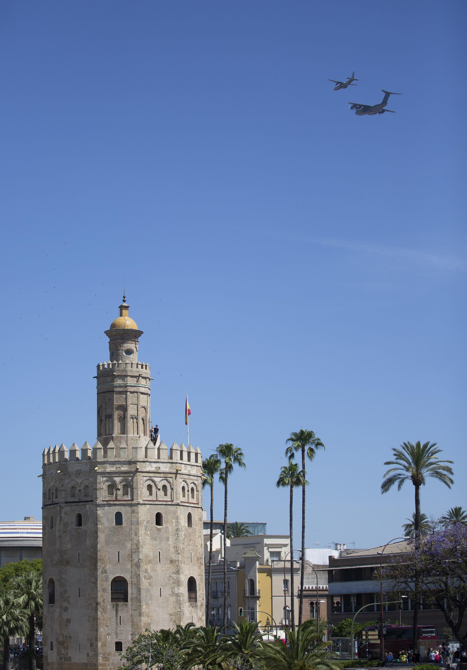 Preparativos para el Día de las Fuerzas Aéreas