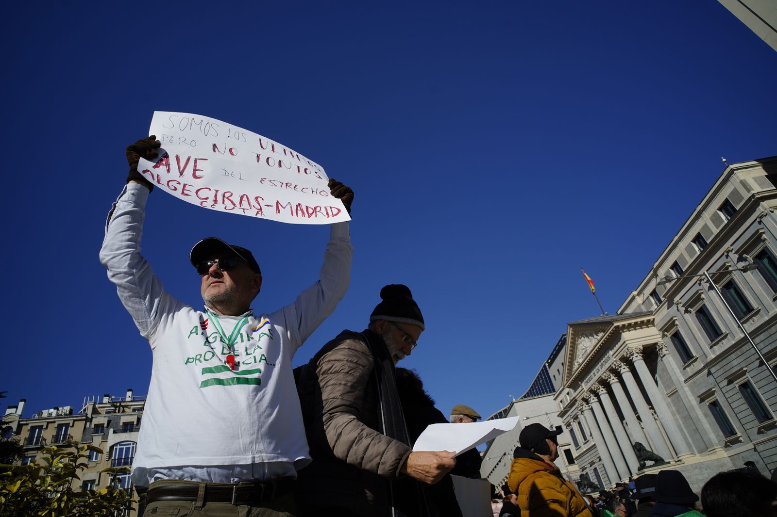 Concentración de Andalucía Bay 20.30 por la mejora de la conexión ferroviaria en Madrid