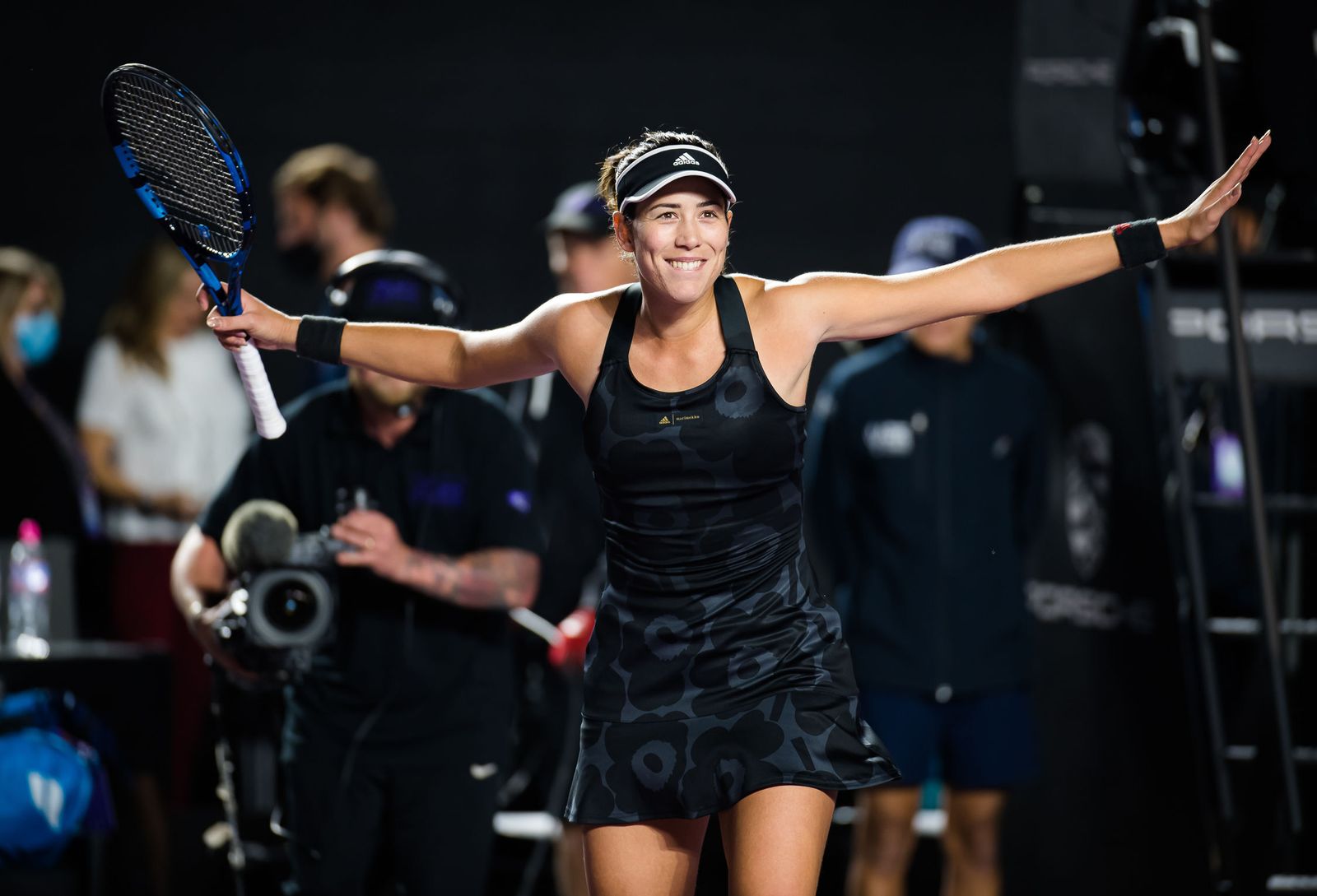 Muguruza disputará su primera final del torneo de maestras.
