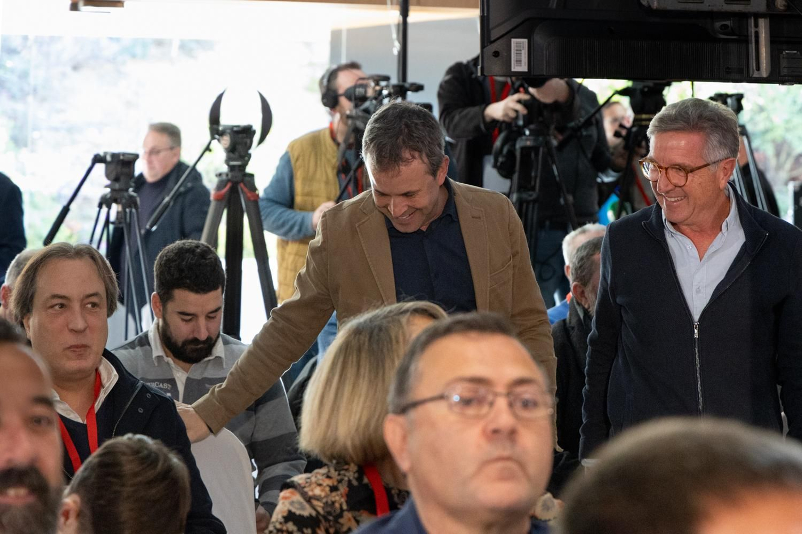 Las imágenes del comité director del PSOE en Jaén