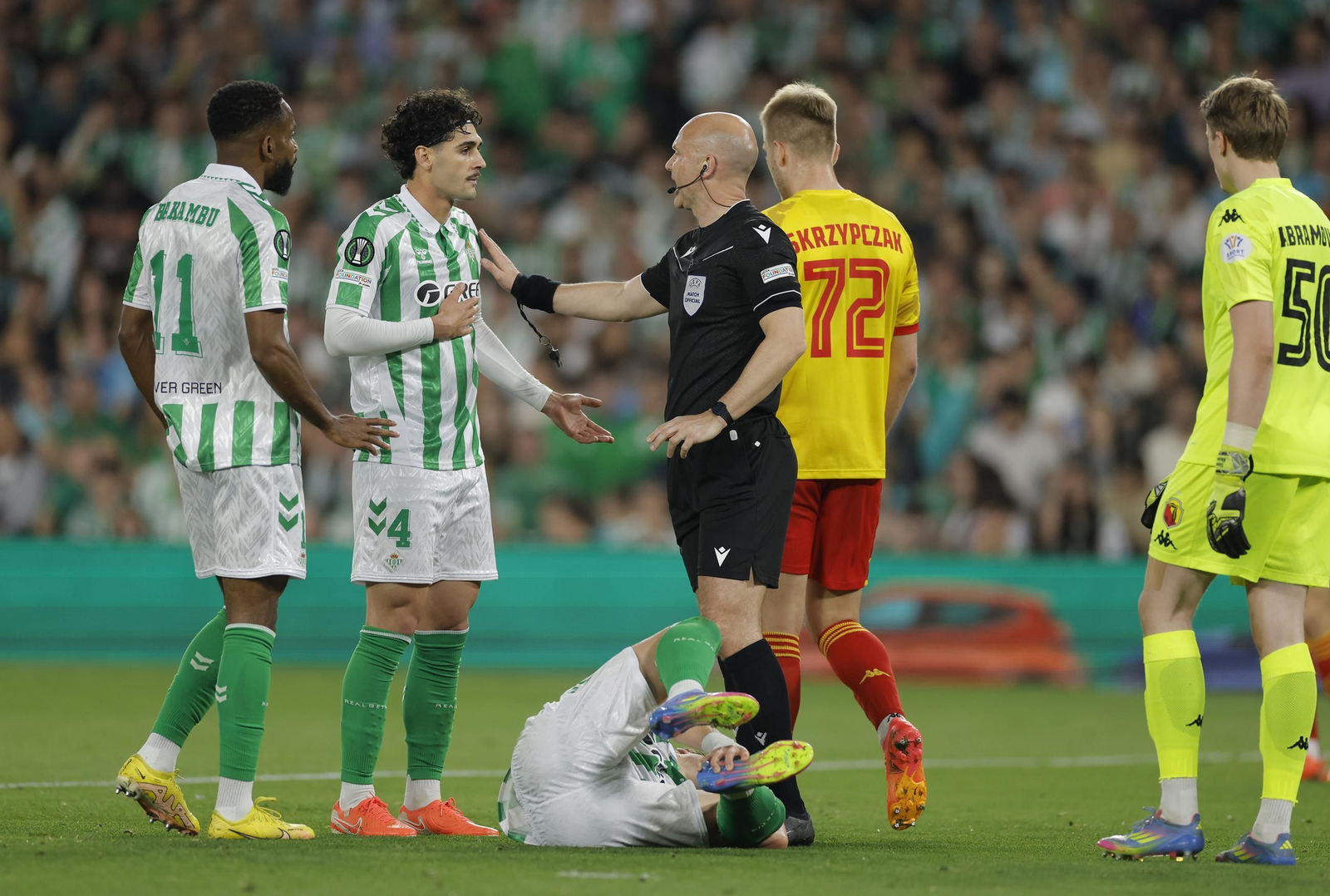 Las fotos del Betis - Jagiellonia