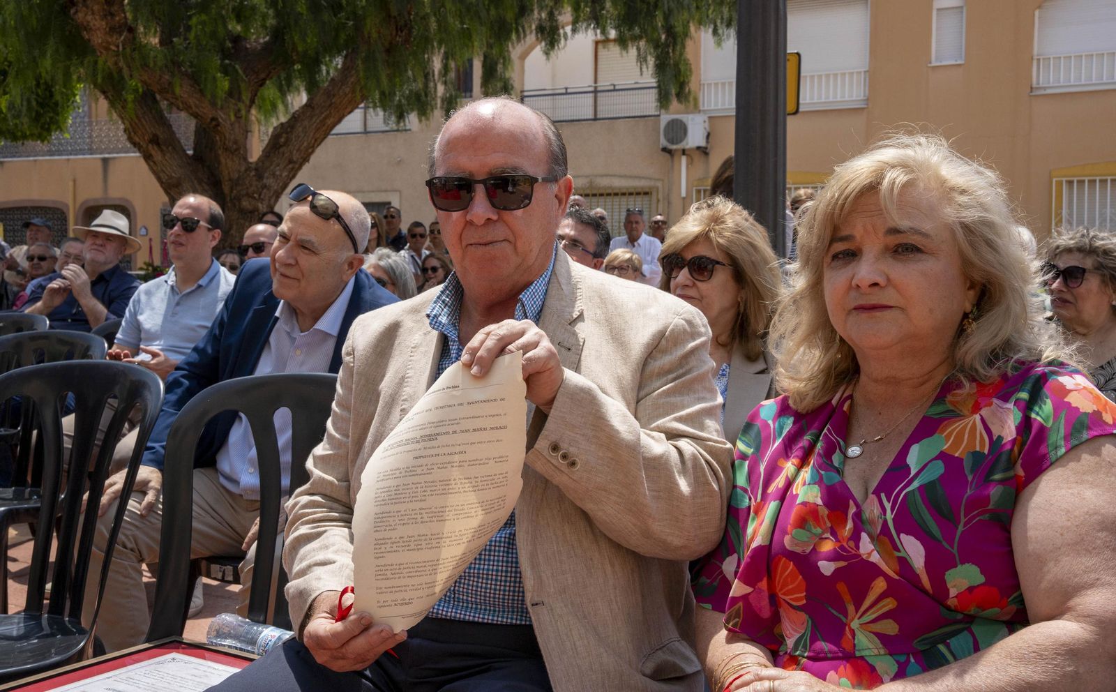 Las imágenes del homenaje a Juan Mañas, víctima del caso Almería