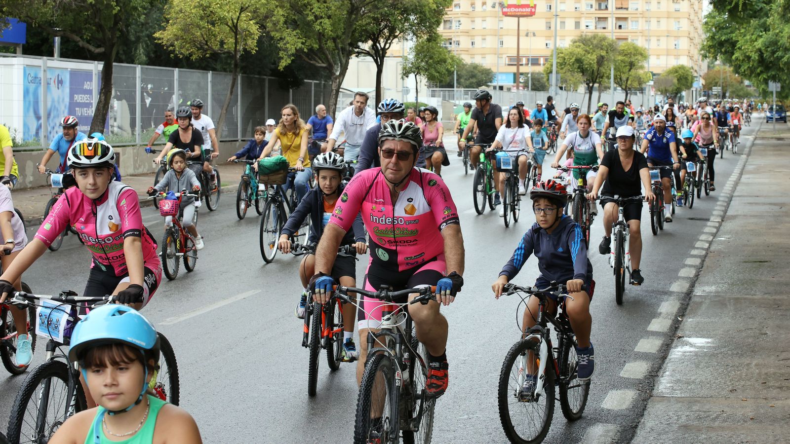 Búscate en la ruta ciclista por Jerez de 'bici amistad'