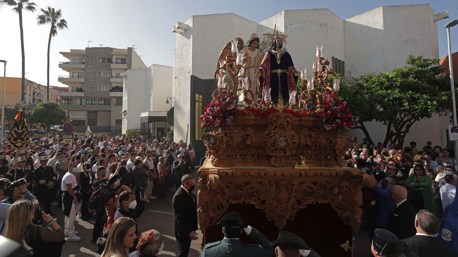 Fotos del Domingo de Ramos en Algeciras: Oración en el Huerto