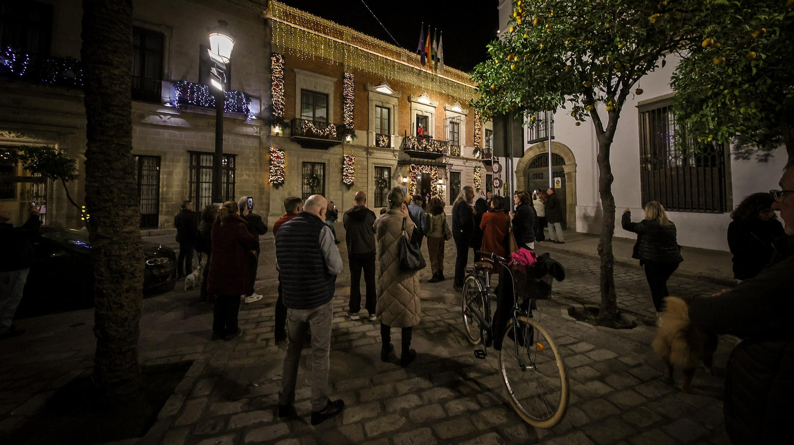 Espectacular decoración navideña del Hotel Casa Palacio María Luisa de Jerez