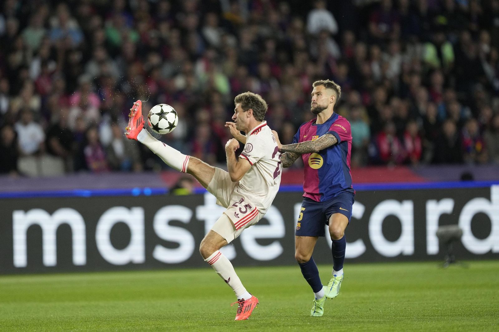Revive el enfrentamiento: fotos destacadas del Barcelona ante el Bayern Múnich
