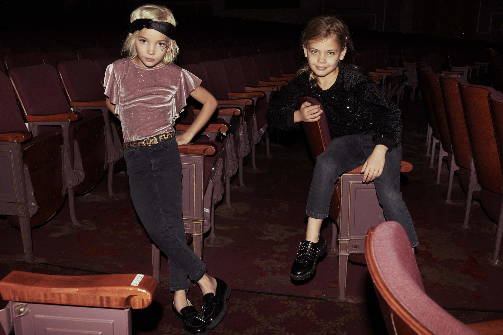 Los peques también se van de fiesta con la colección de noche de Zara Kids