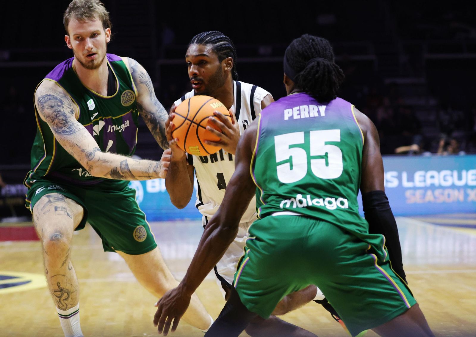 Unicaja-NBA G League United, final de la Copa Intercontinental, en fotos