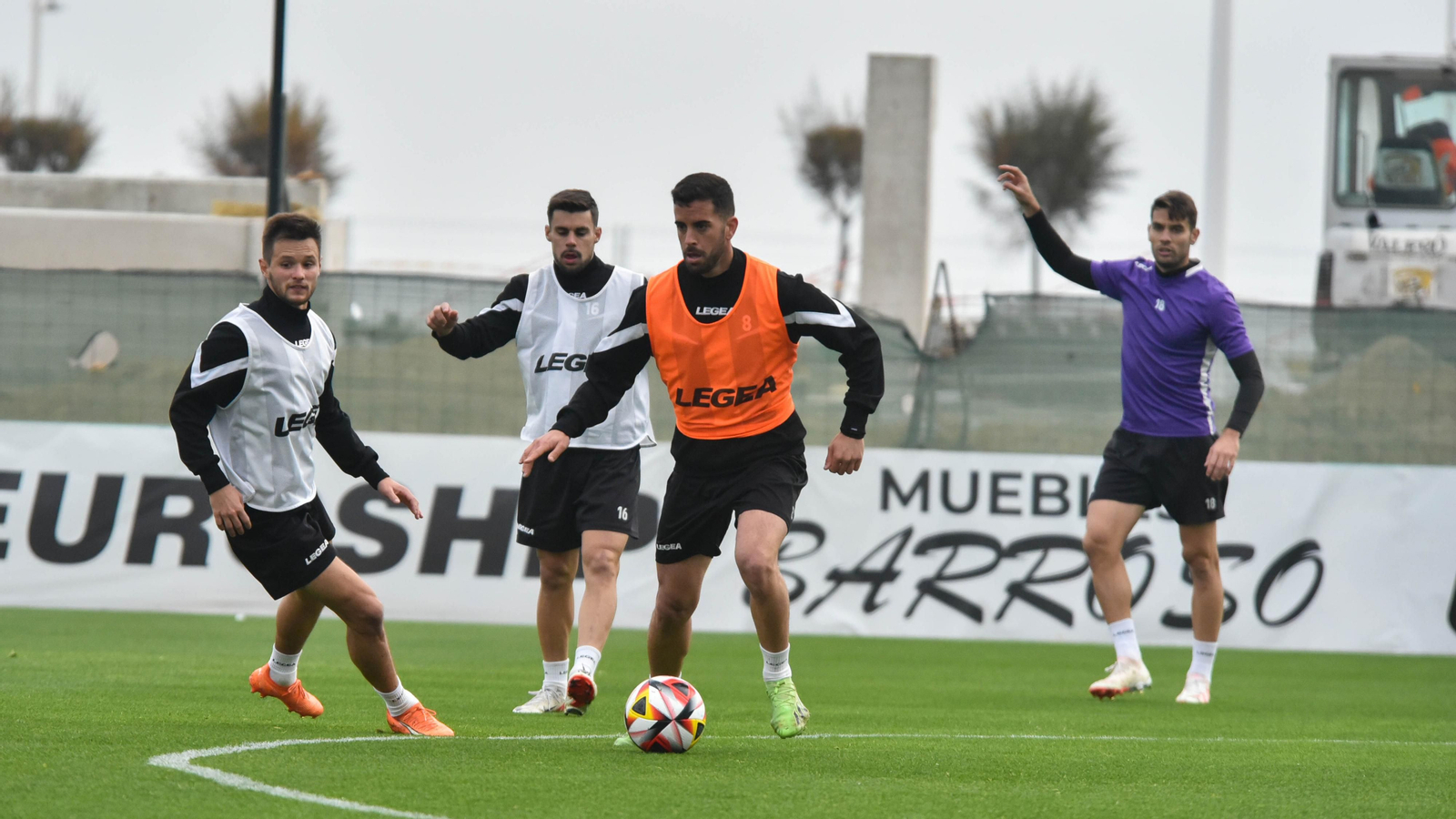 Las fotos del primer entrenamiento de Pitu y Rafa Ortiz con la Balona