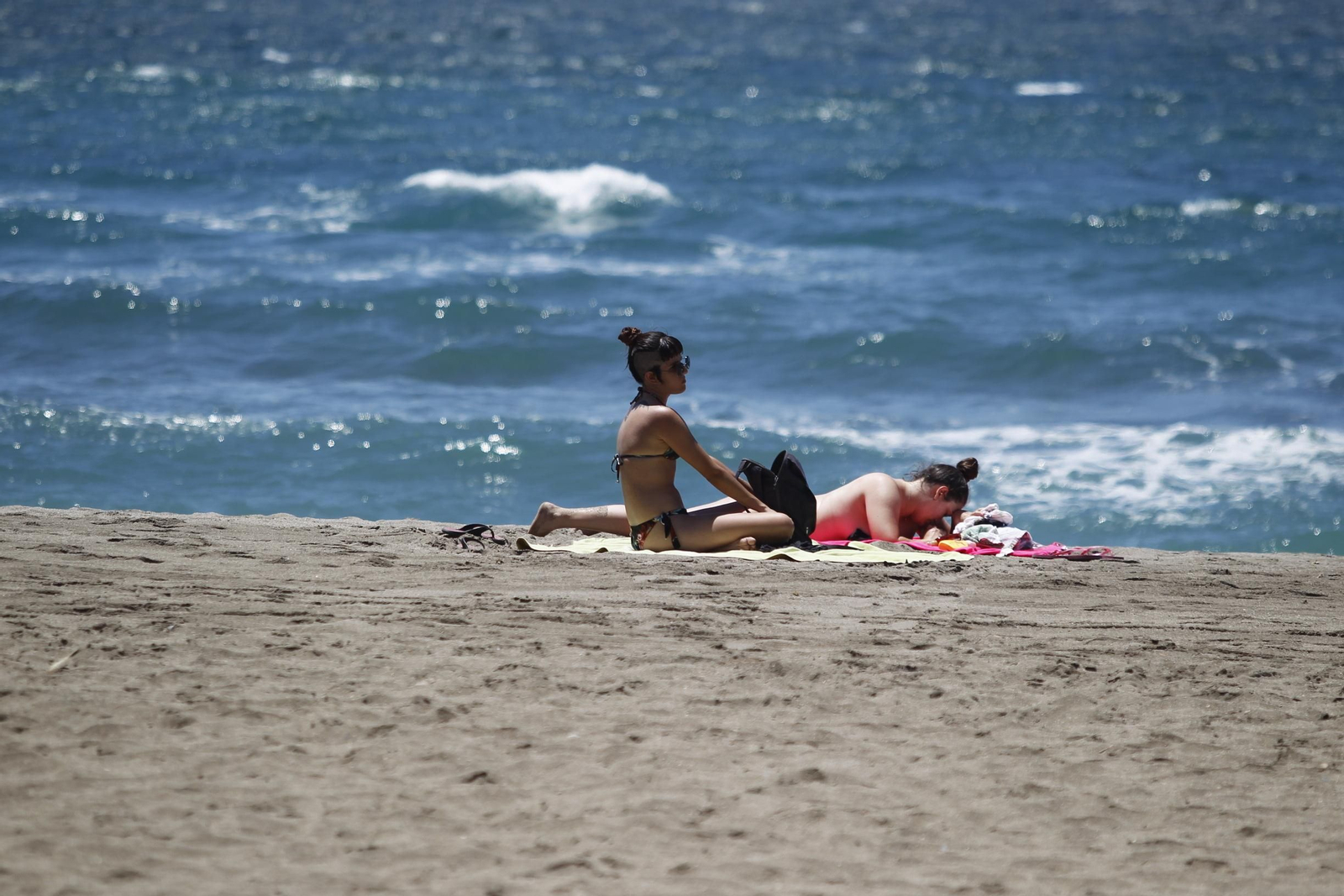 Fotogalería primer día vigilantes playas de Almería