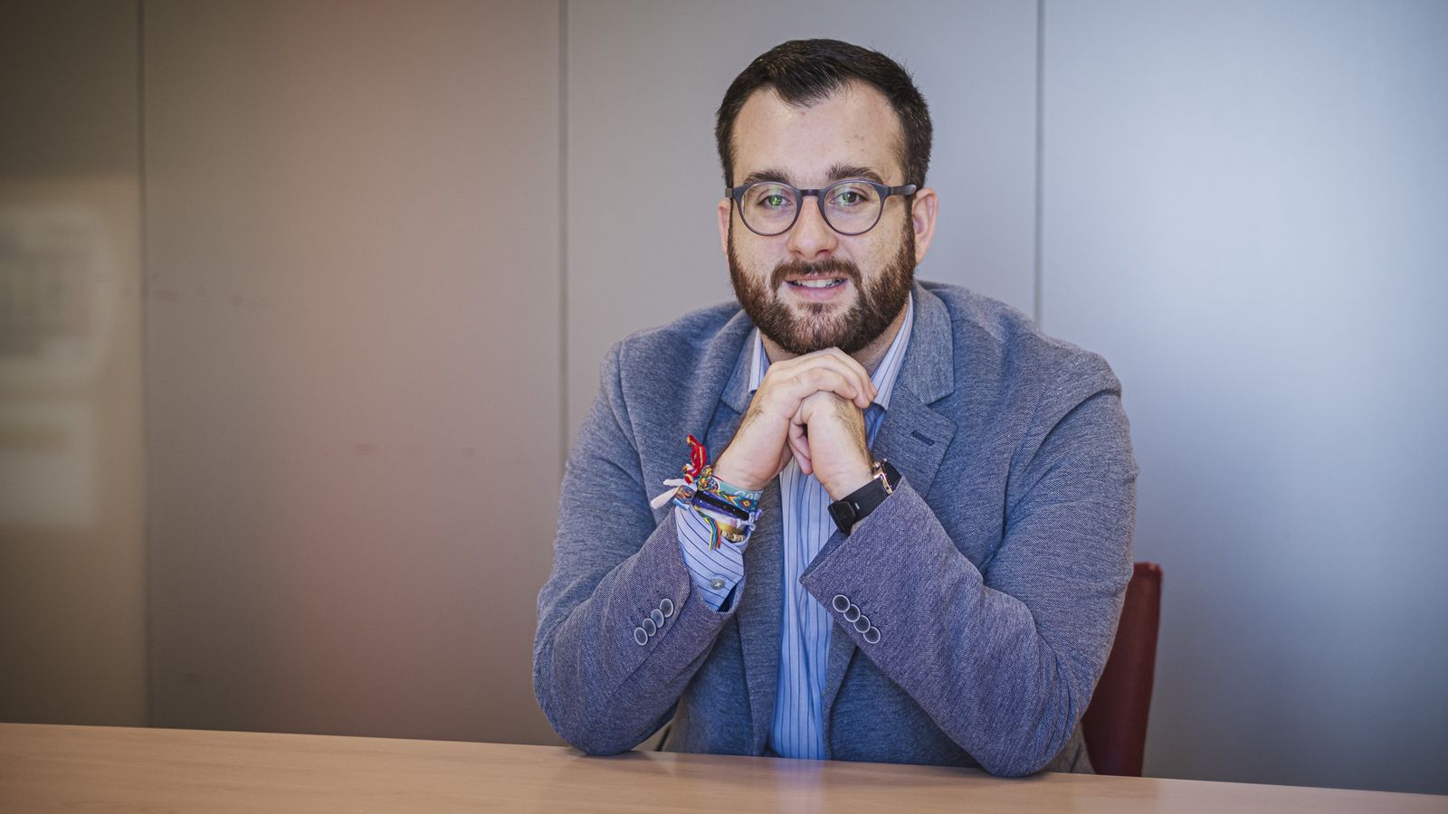 Juan Antonio Carpio, grado en Humanidades, ha dedicado su TFG a la recogida del Nazareno del Amor.