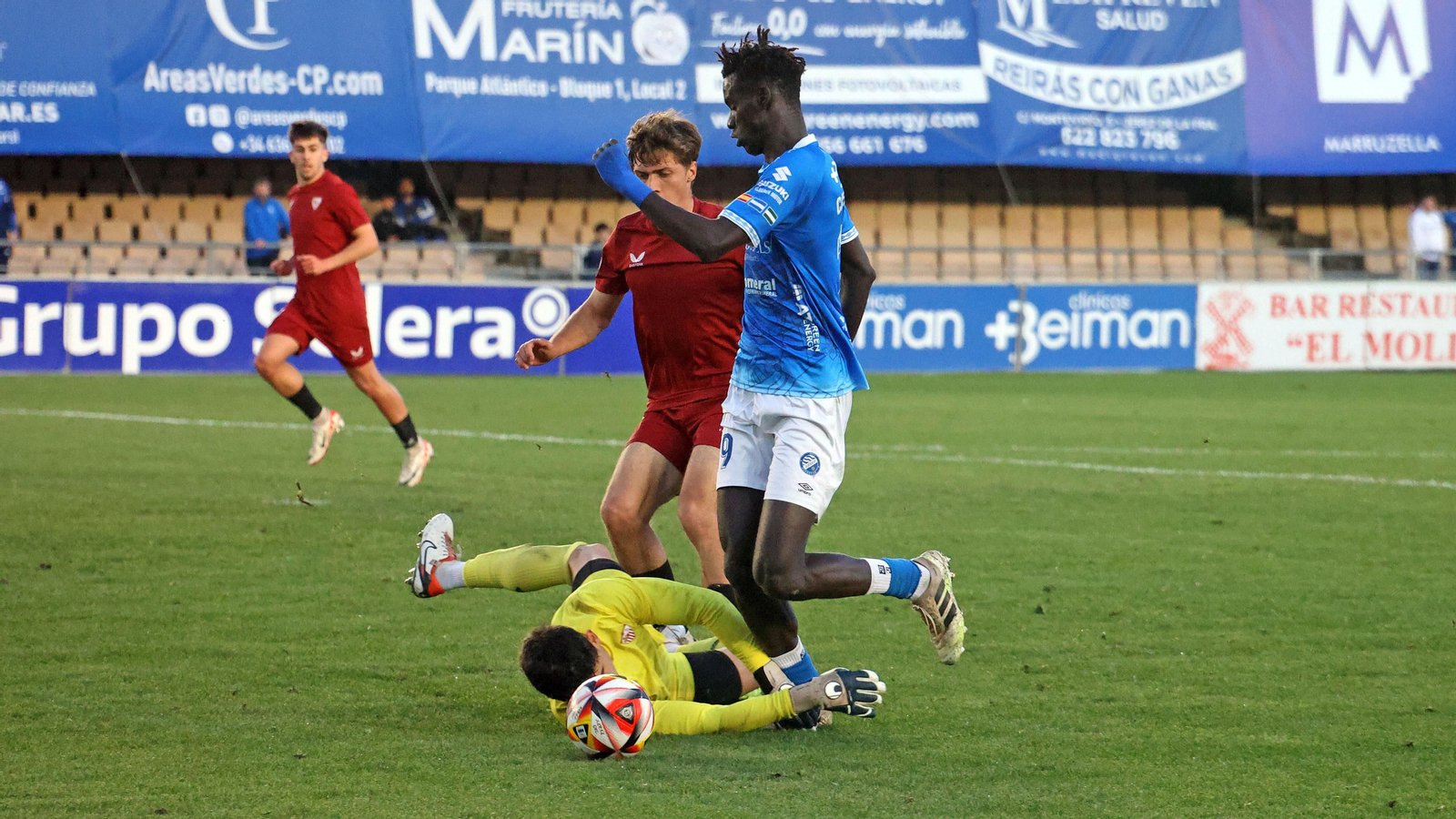Partido del Xerez DFC - Sevilla C en Jerez