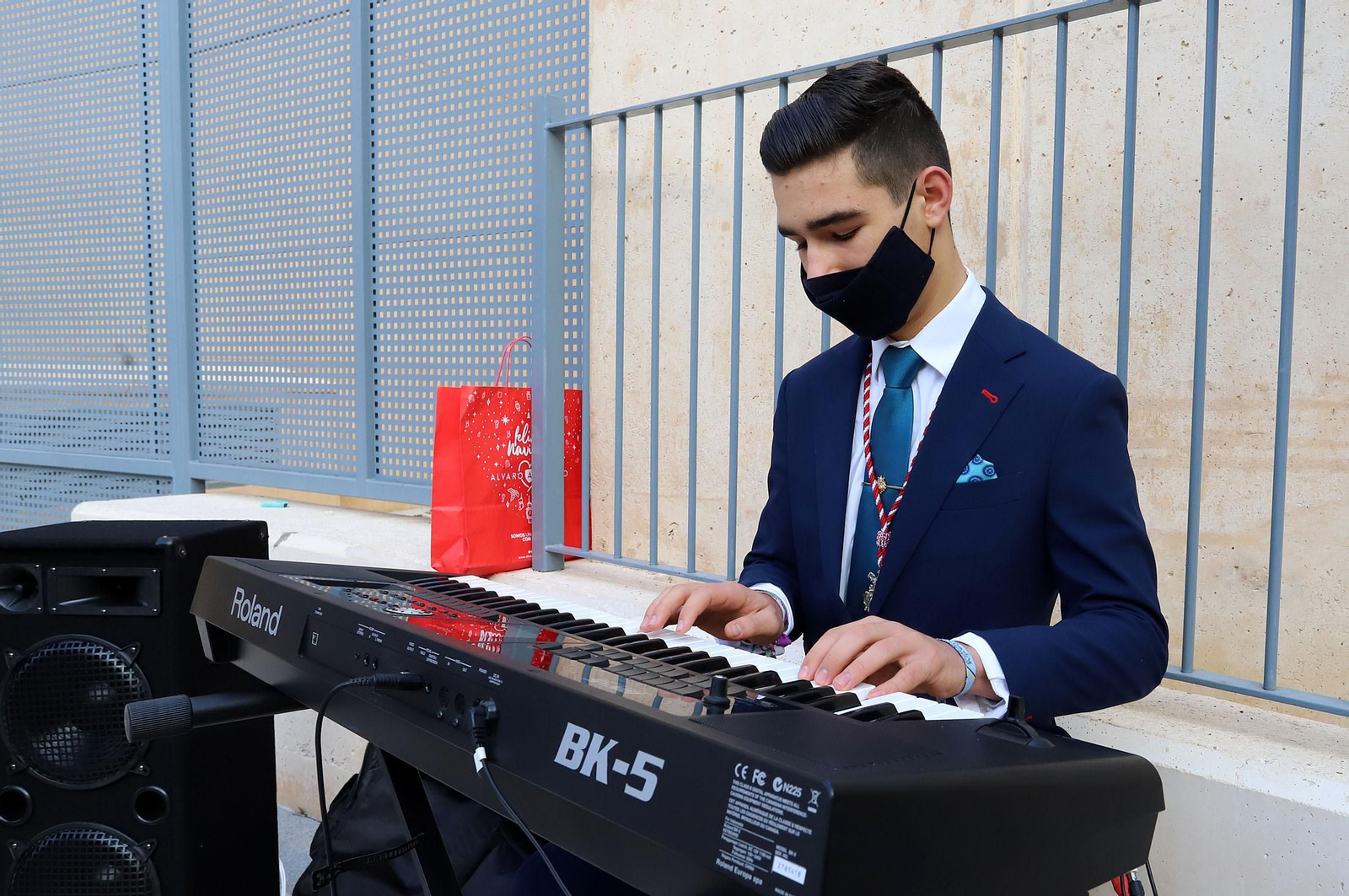 Imágenes de la inauguración de la Plaza Nuestra Señora de los Ángeles