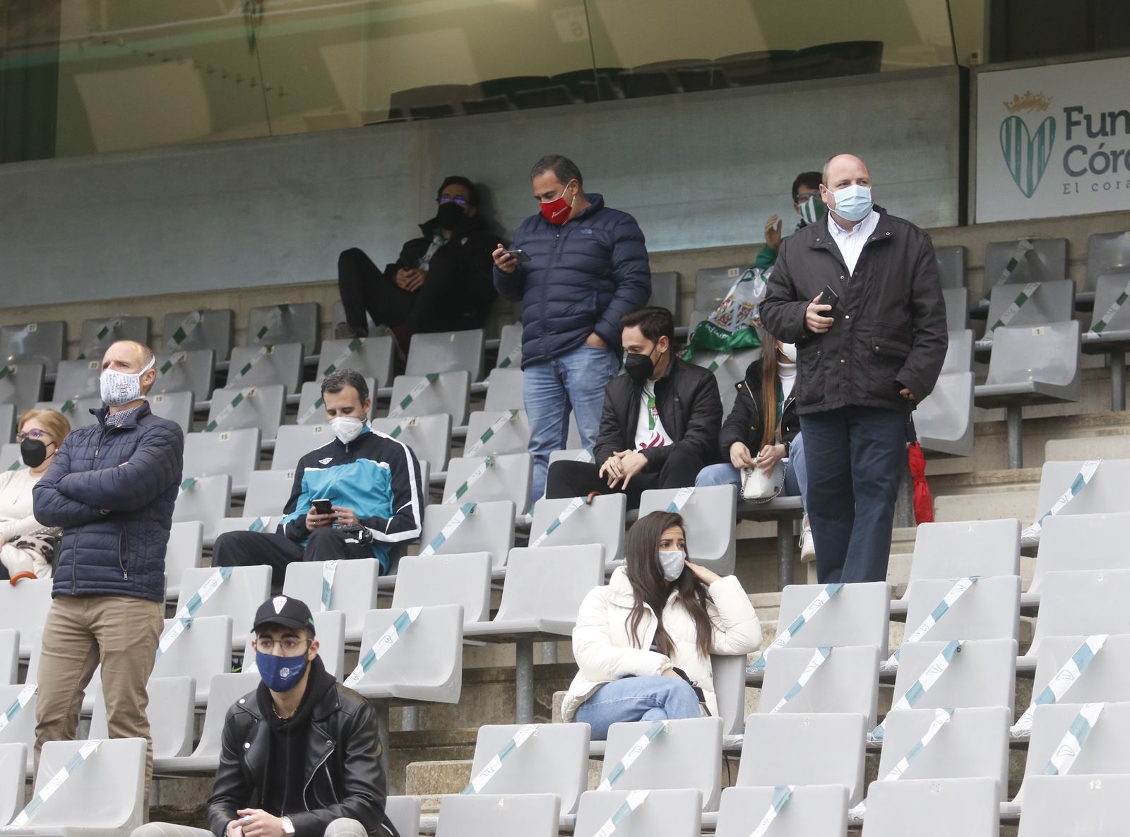 Las fotografías del empate entre el Córdoba CF y el Real Murcia