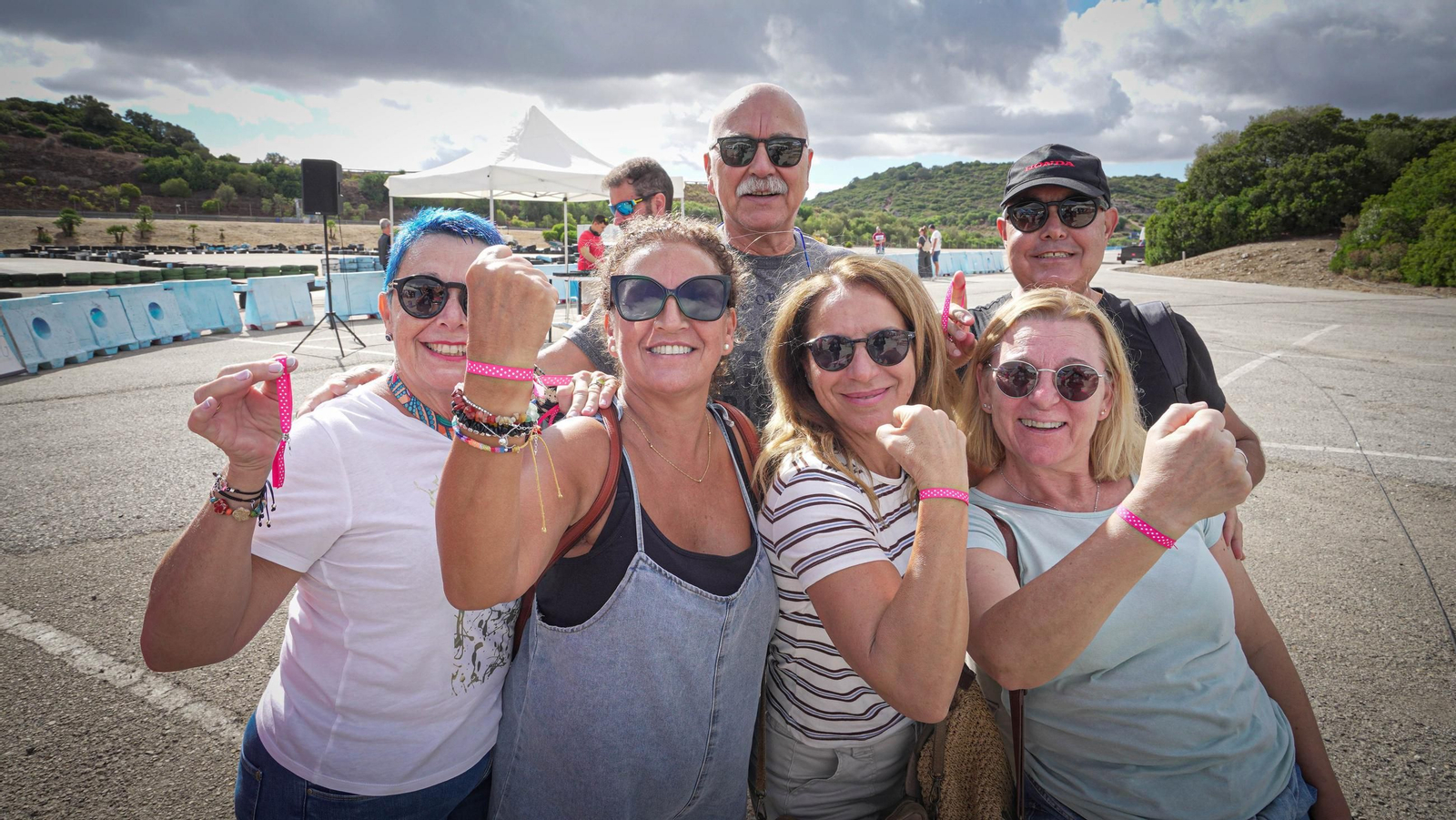 Imágenes de Rodada Solidaria en el Circuito de Jerez