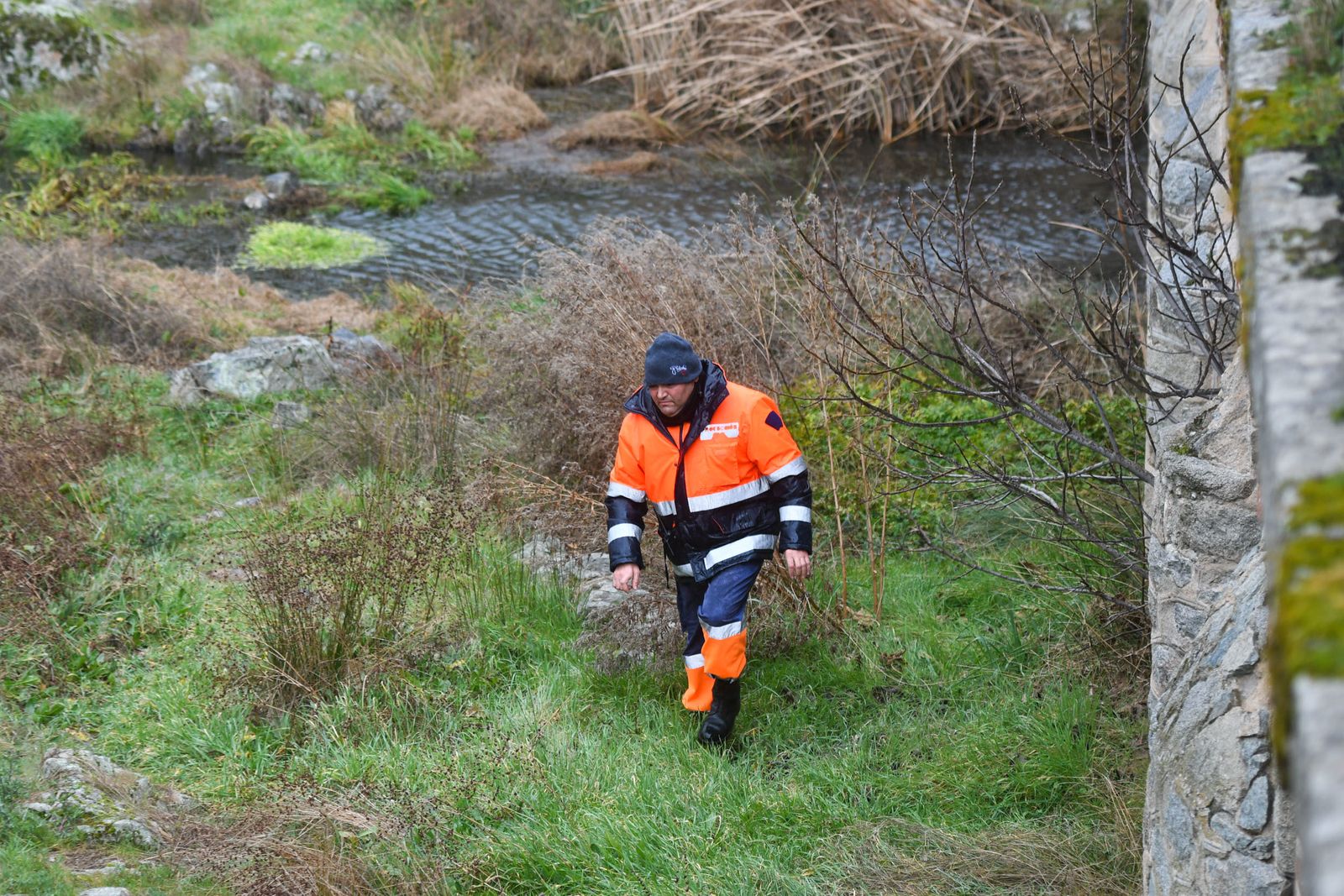 Uno de los participantes en el dispositivo que se organizó la semana pasada
