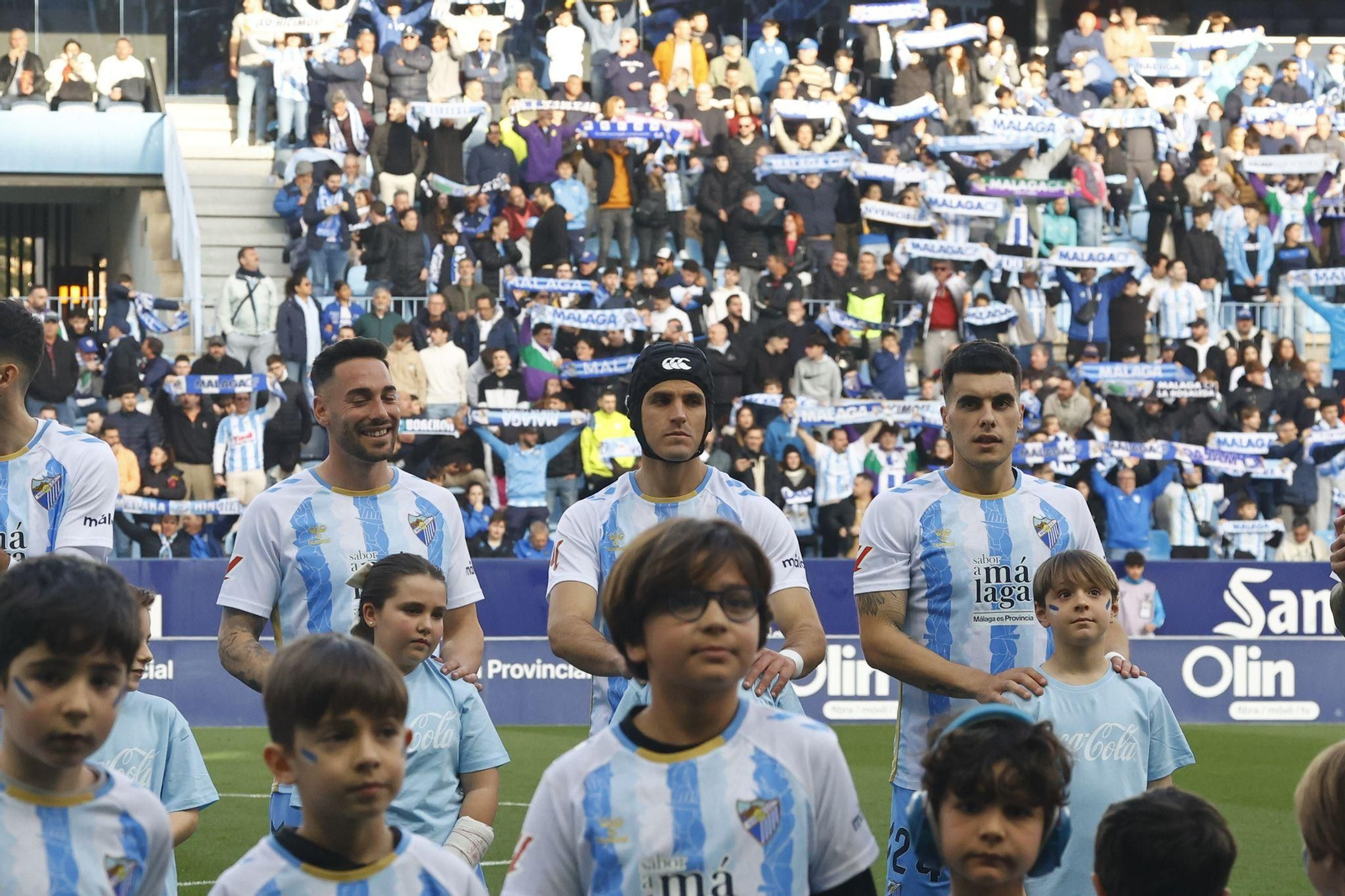 El Málaga CF-Racing de Ferrol, en fotos