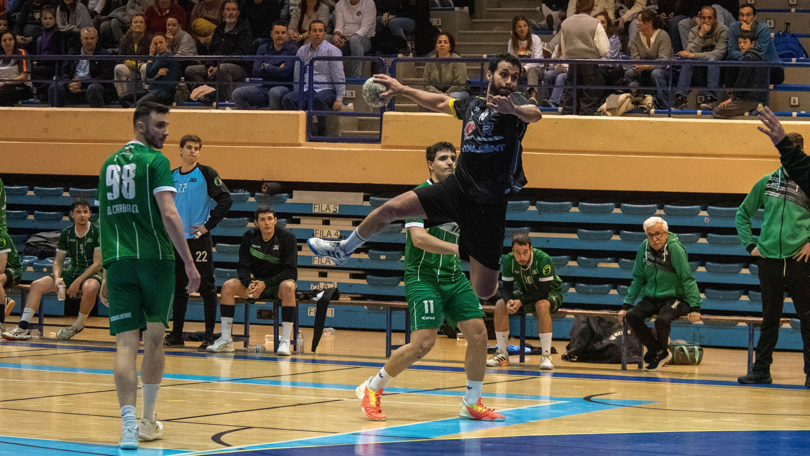 Las fos del BM Ciudad de Algeciras -BM Safa Madrid