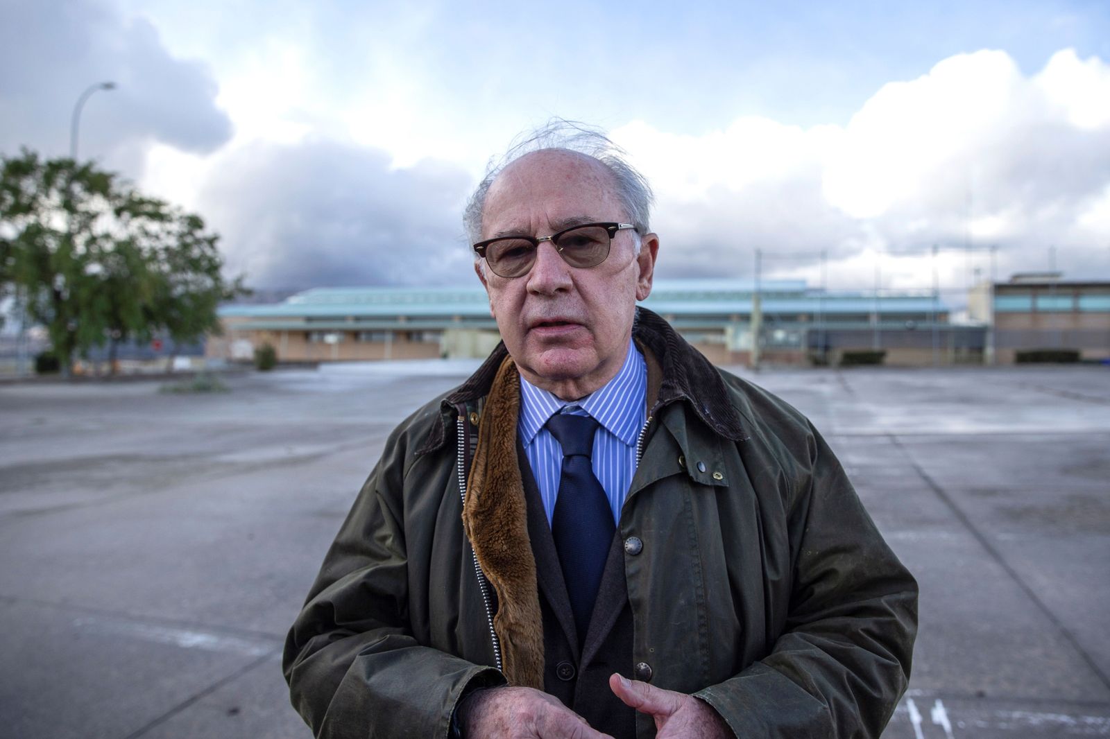 Rodrigo Rato cuando abandonó la prisión de Madrid en la que cumplía condena por el uso indebido de tarjetas de crétido desde octubre de 2018, tras haber obtenido el tercer grado, el pasado octubre.