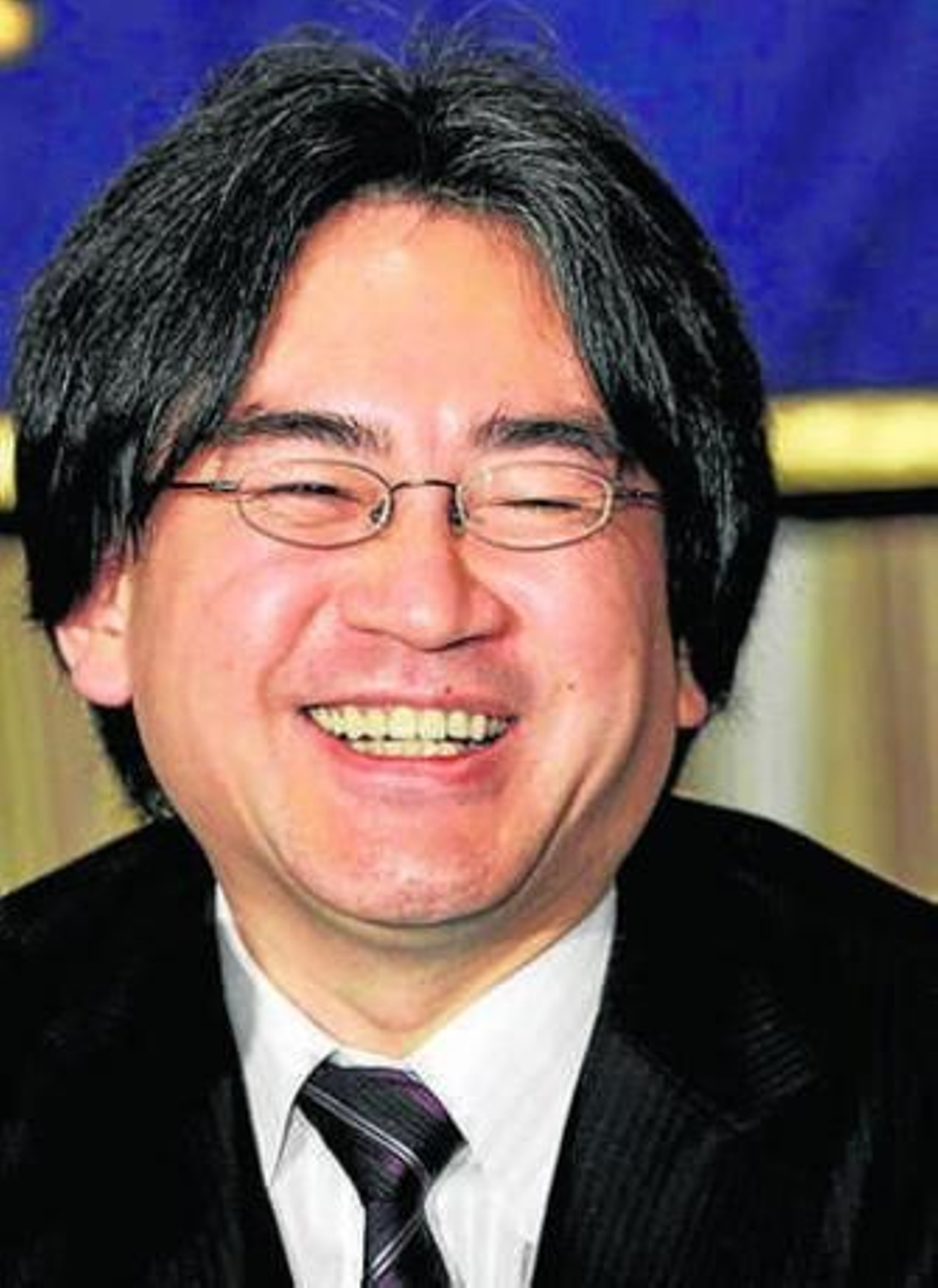 Satoru Iwata.
