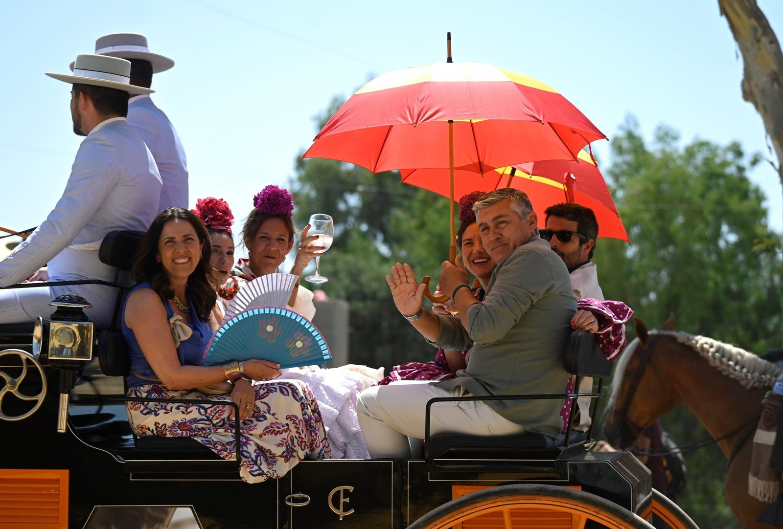 Las mejores imágenes del jueves de la Feria de Córdoba